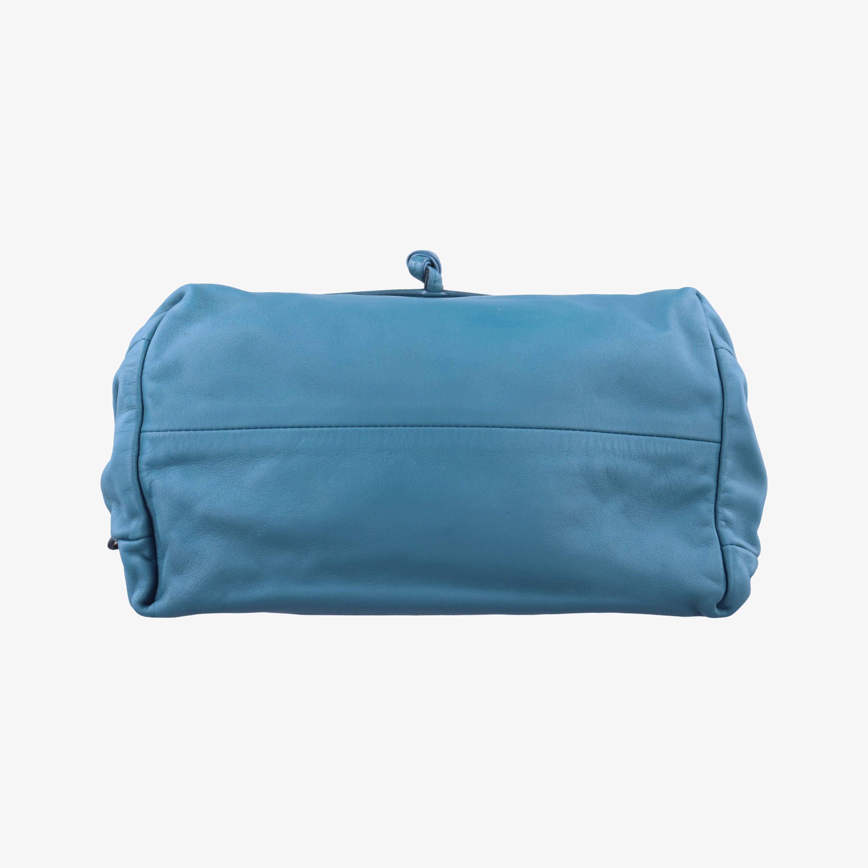 Vintage Bottega Veneta Intrecciato Blue lambskin  shoulderbag | stylenewstar