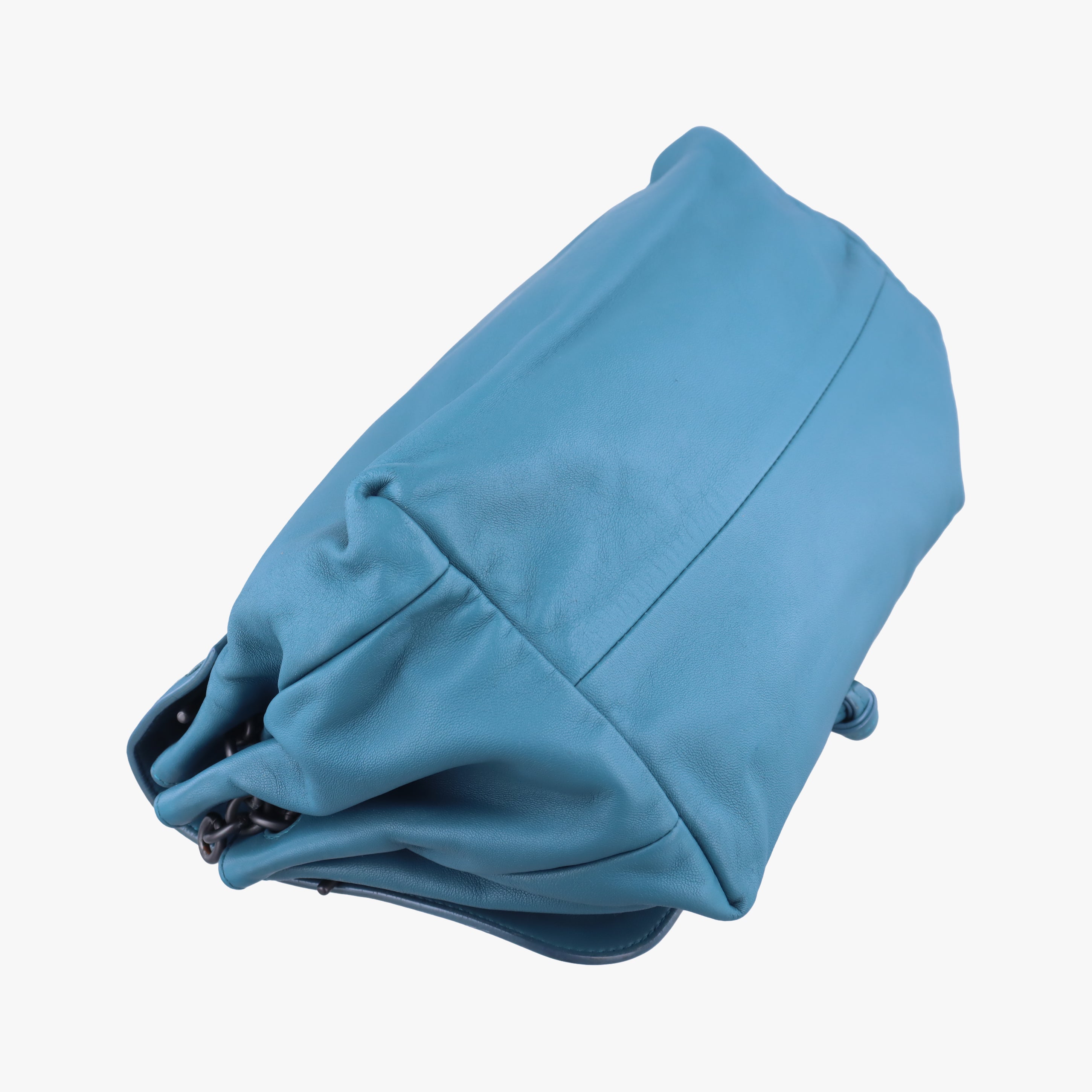Vintage Bottega Veneta Intrecciato Blue lambskin  shoulderbag | stylenewstar