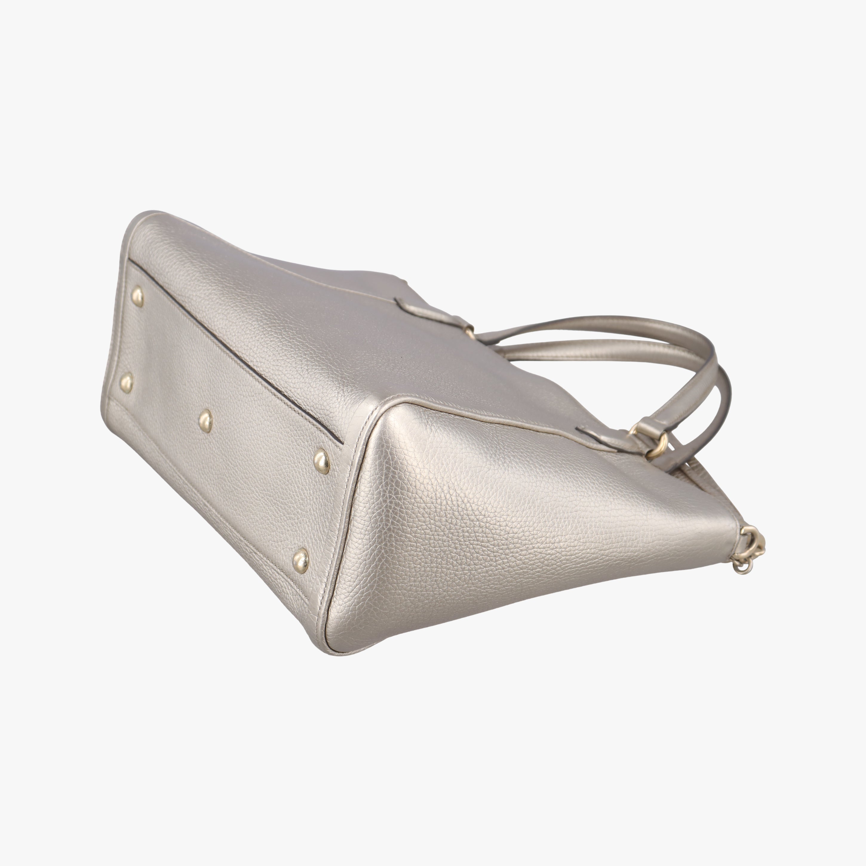 Pre-owned Gucci Soho Golden Leather 369176 shoulderbag | stylenewstar