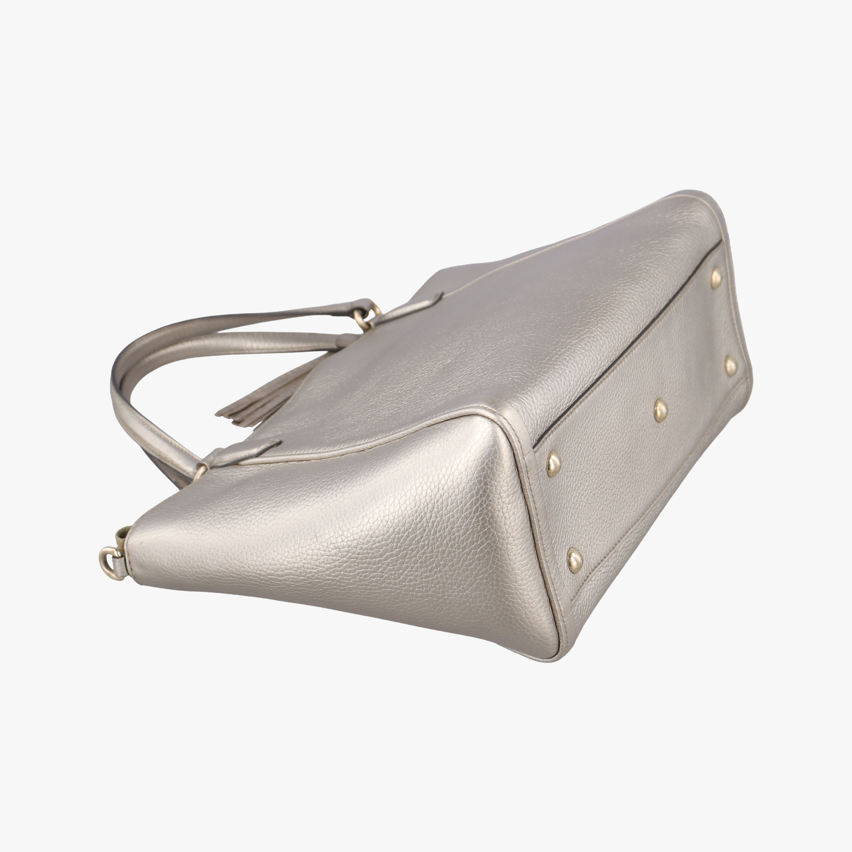 Pre-owned Gucci Soho Golden Leather 369176 shoulderbag | stylenewstar