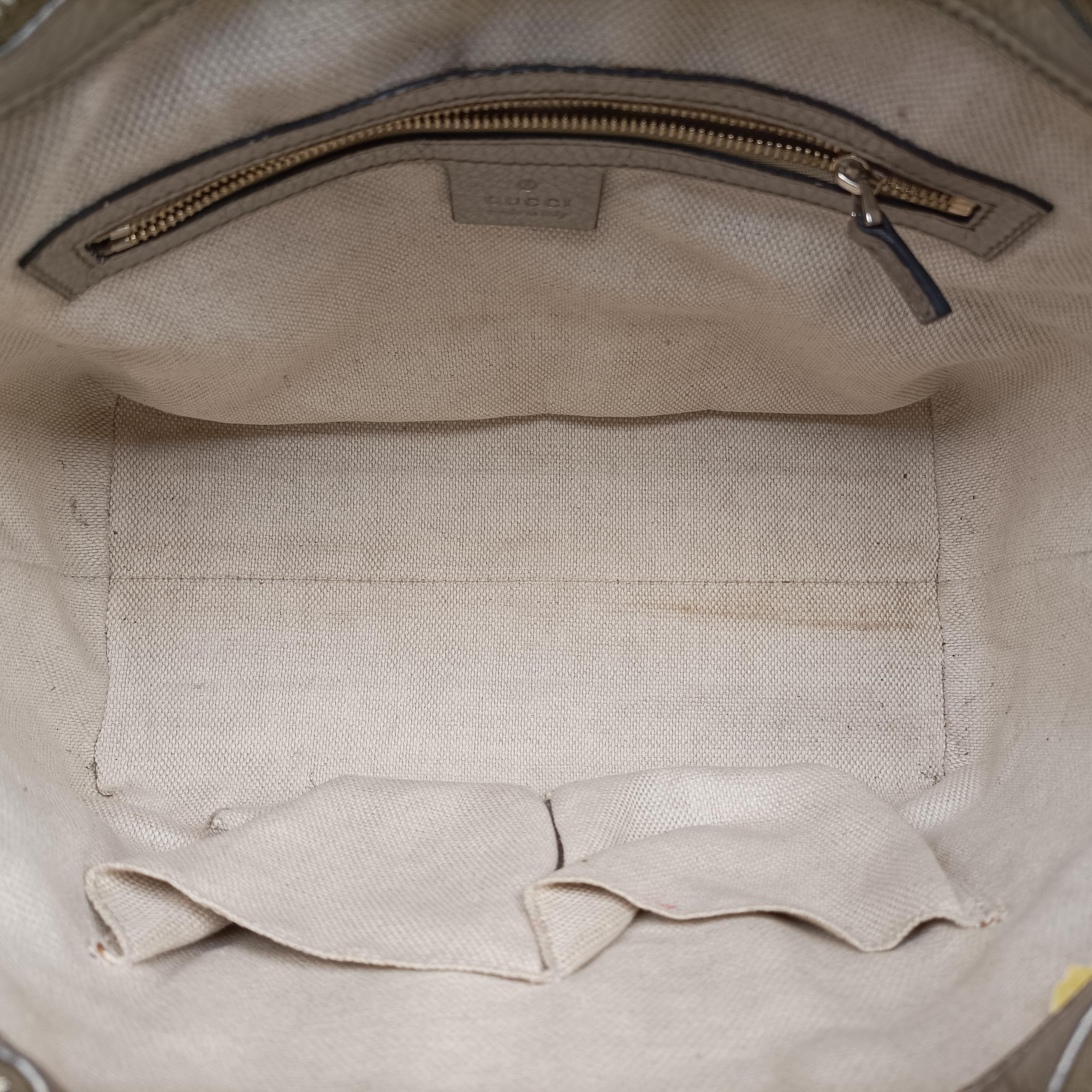 Pre-owned Gucci Soho Golden Leather 369176 shoulderbag | stylenewstar