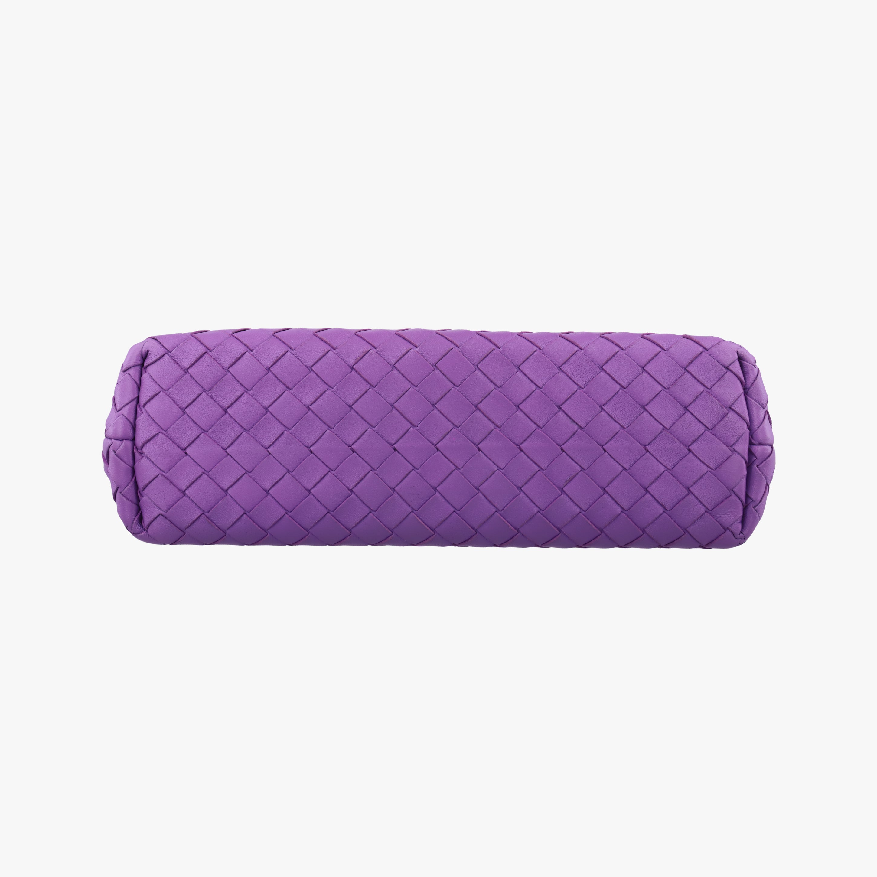 Secondhand Bottega Veneta Intrecciato Olimpia Purple lambskin  shoulderbag | stylenewstar