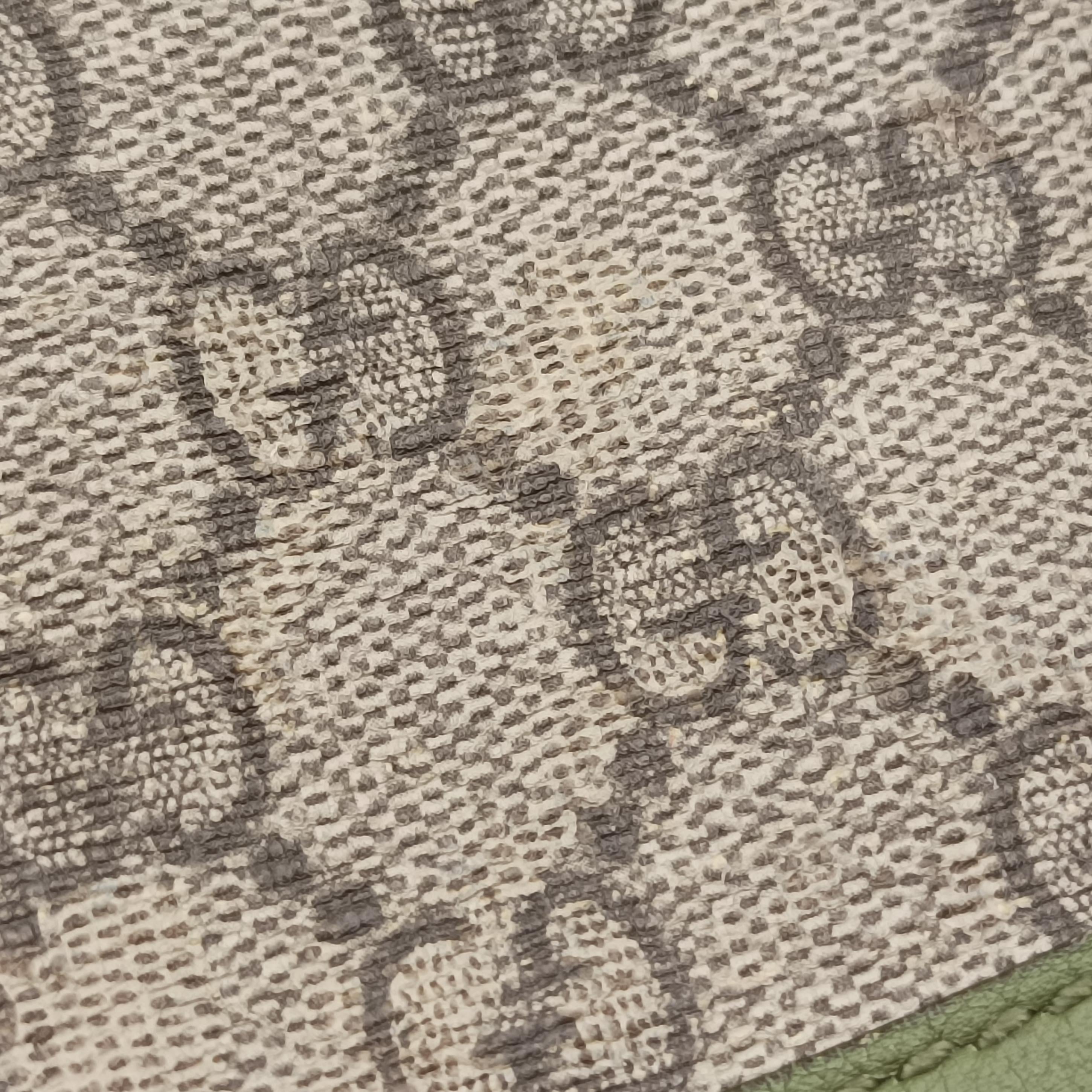 Pre-owned Gucci GG Supreme Medium Nice Dome Beige×green PVC coated canvas×Leather 309614 handbag | stylenewstar