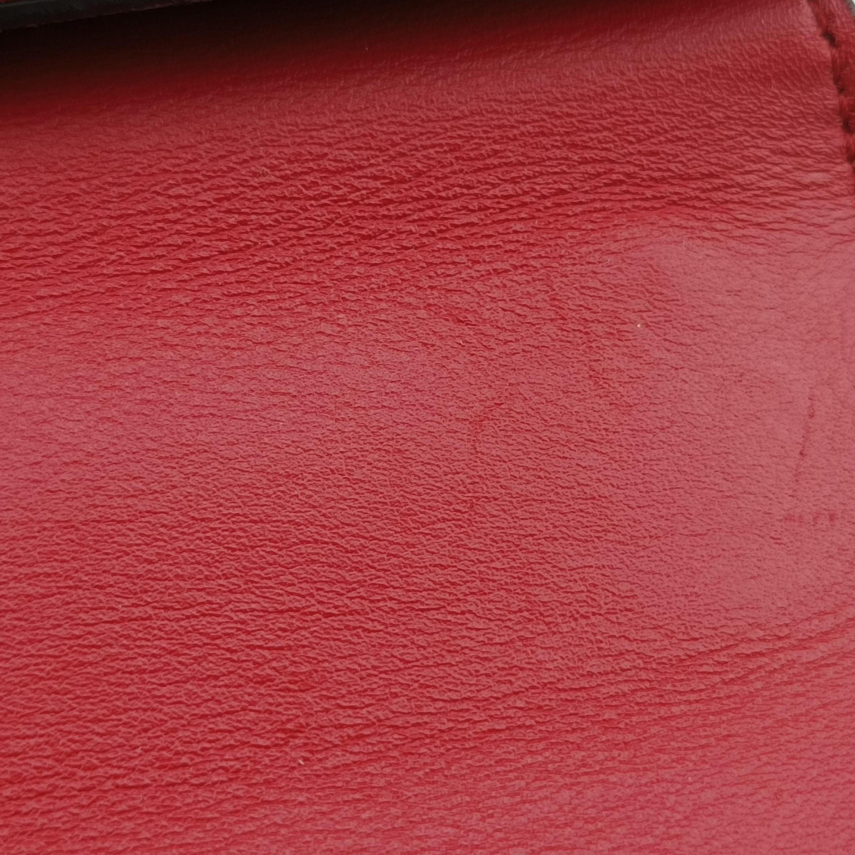 Pre-owned Gucci Padlock Beige×red×pink PVC coated canvas×leather 409487 shoulderbag | stylenewstar
