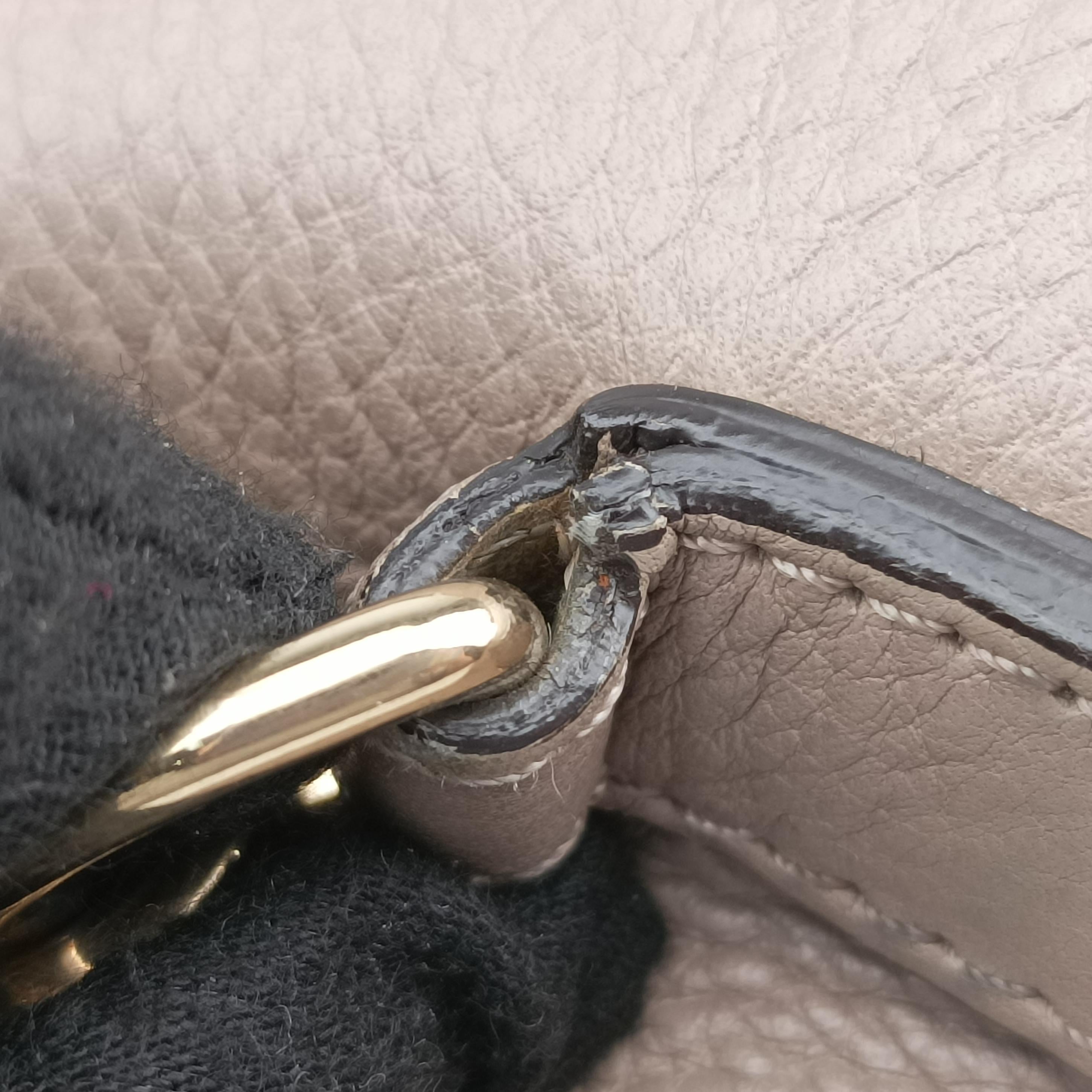 Pre-owned Chloe FAYE mini Grey Suede × leather  backpack/rucksack | stylenewstar