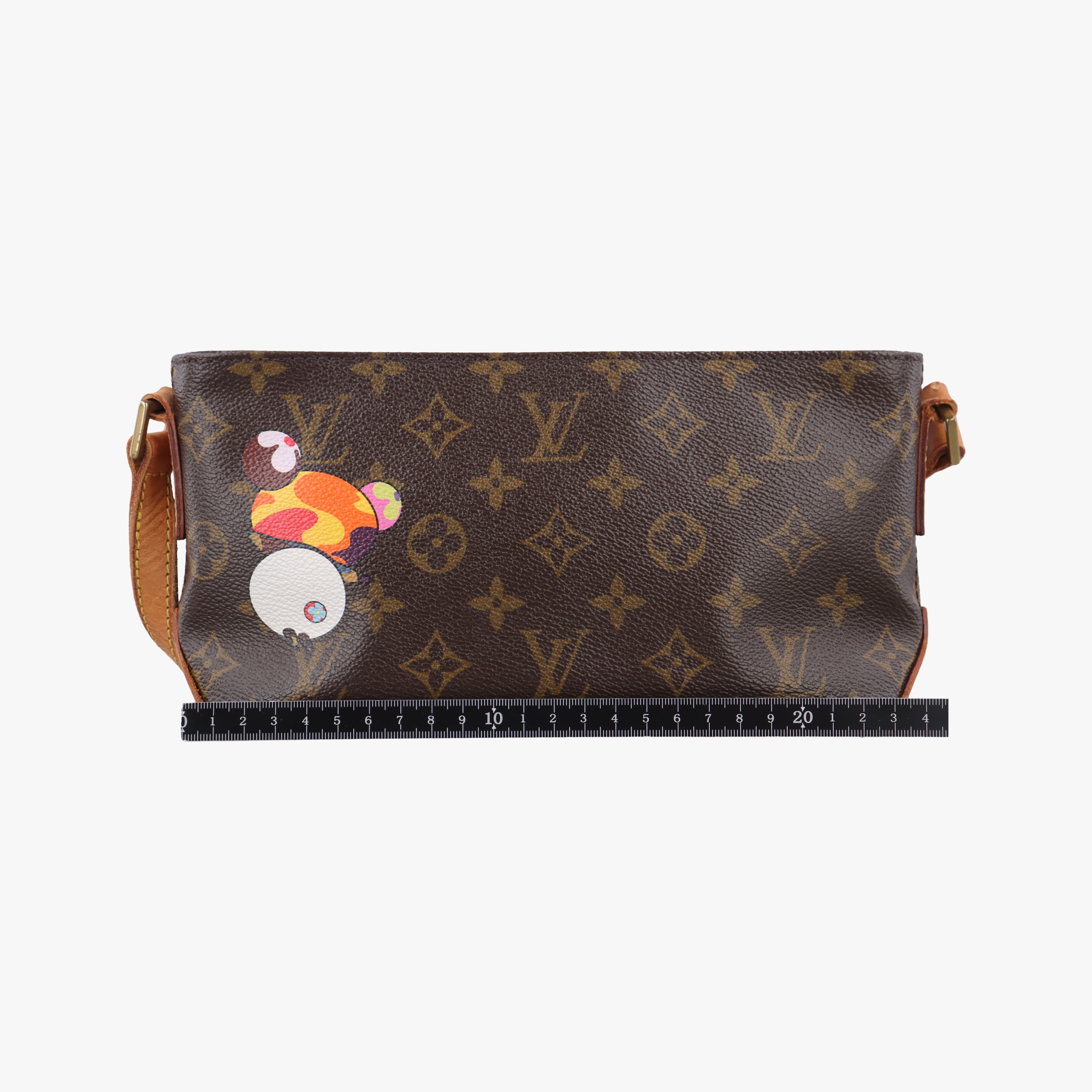 Vintage Louis Vuitton Panda Trotter Monogram Brown×multicolor　　　　　　　　　　 PVC coated canvas leather M51241 shoulderbag | stylenewstar