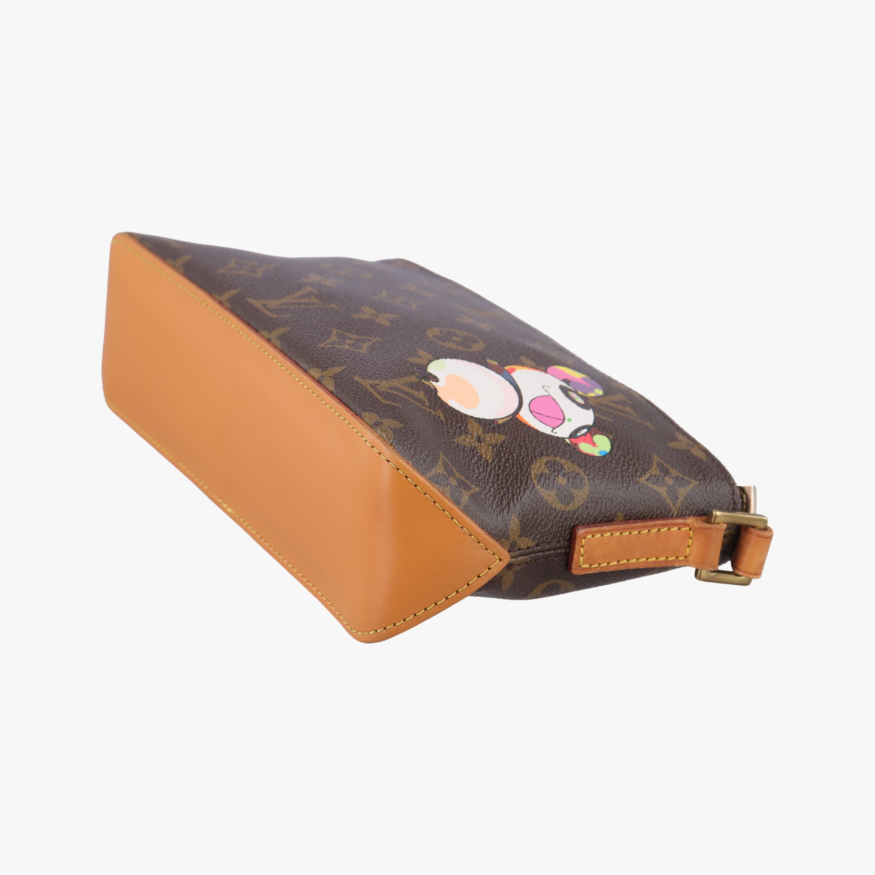 Vintage Louis Vuitton Panda Trotter Monogram Brown×multicolor　　　　　　　　　　 PVC coated canvas leather M51241 shoulderbag | stylenewstar