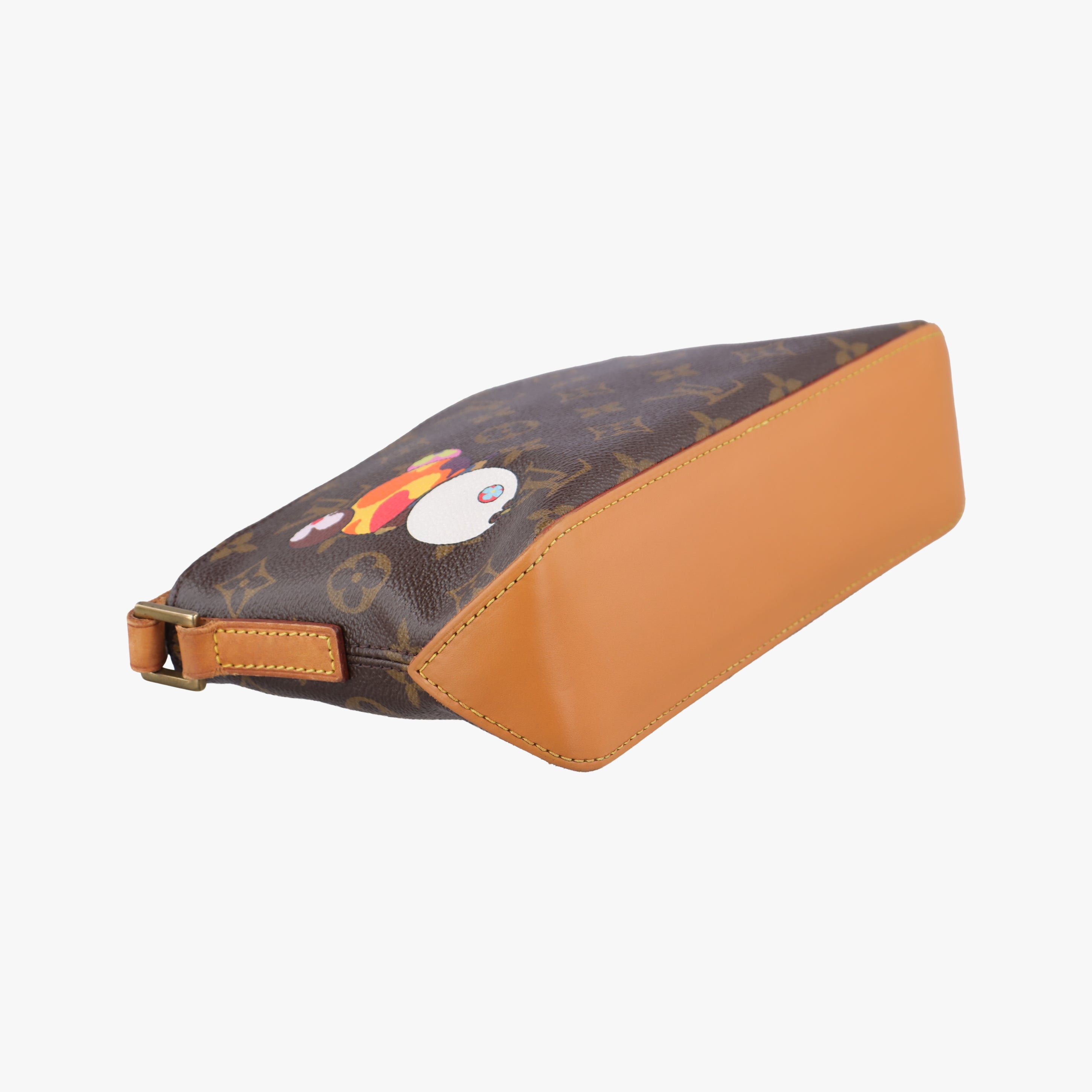 Vintage Louis Vuitton Panda Trotter Monogram Brown×multicolor　　　　　　　　　　 PVC coated canvas leather M51241 shoulderbag | stylenewstar