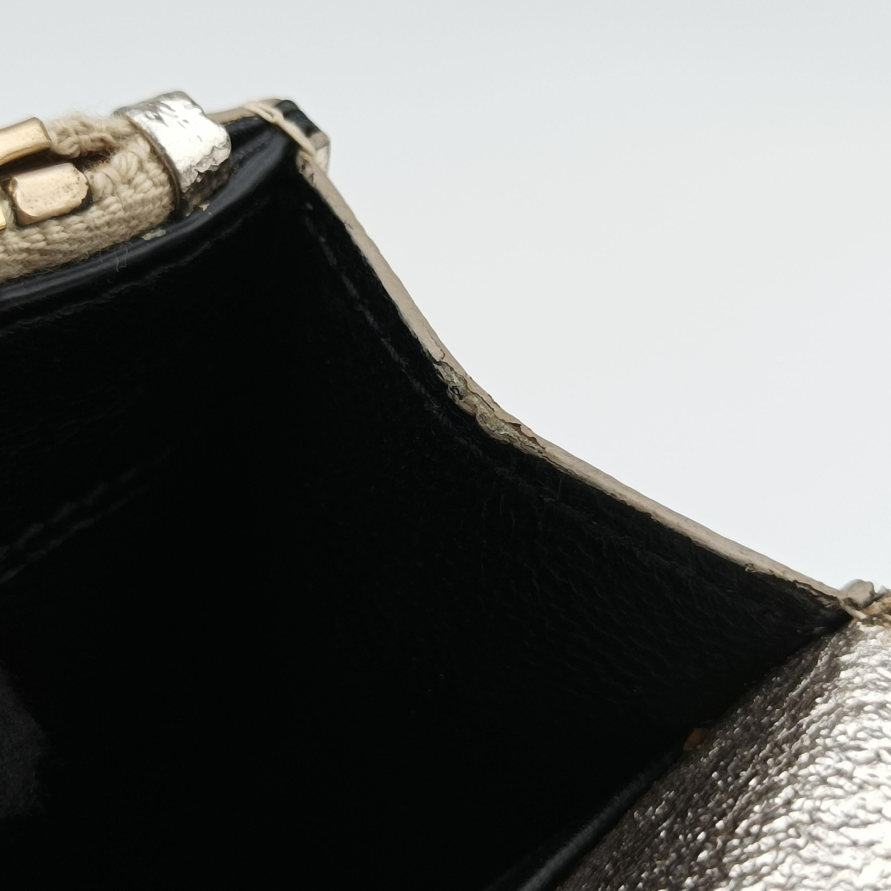 Secondhand Yves Saint Laurent KATE Silver Leather 452159 shoulderbag | stylenewstar