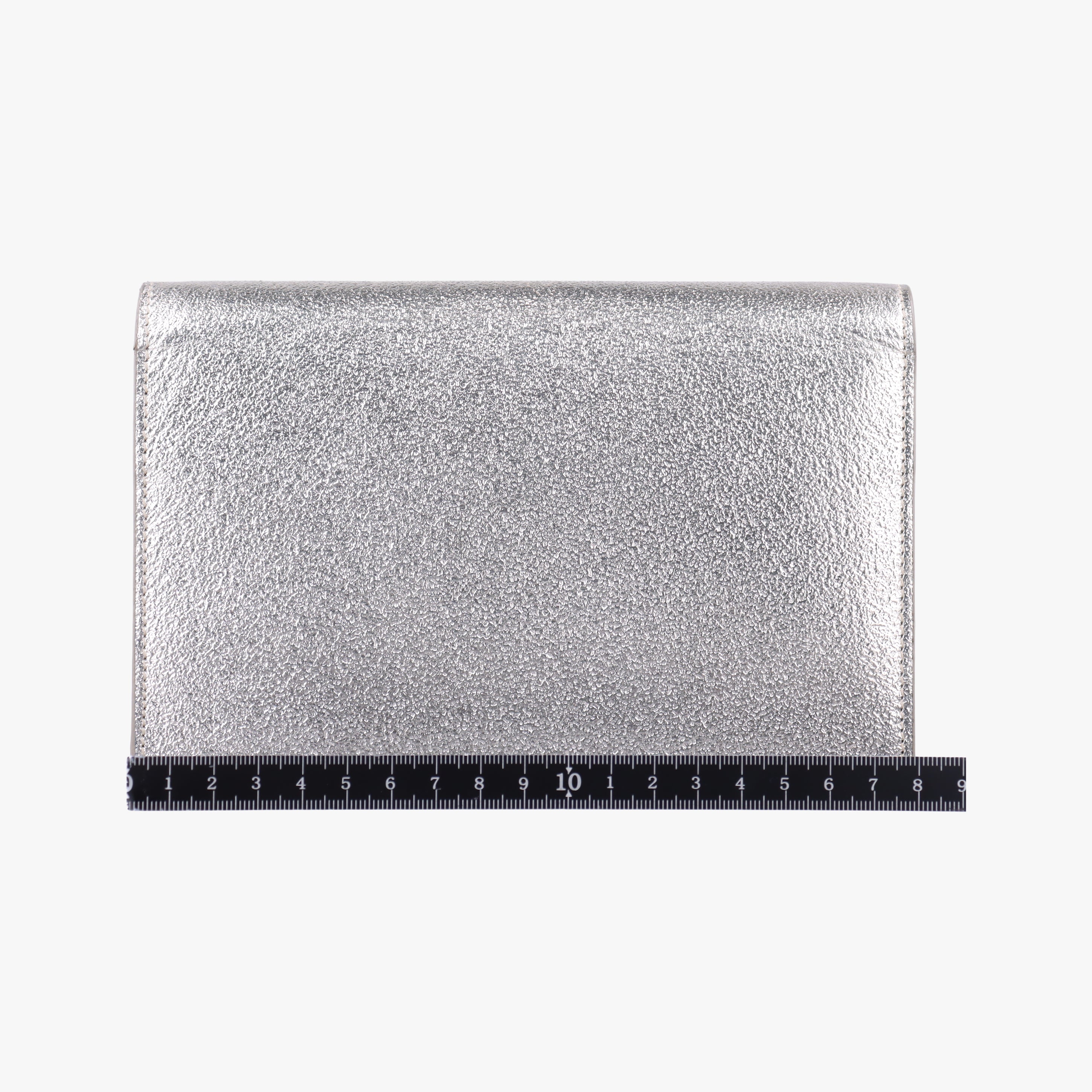 Secondhand Yves Saint Laurent KATE Silver Leather 452159 shoulderbag | stylenewstar