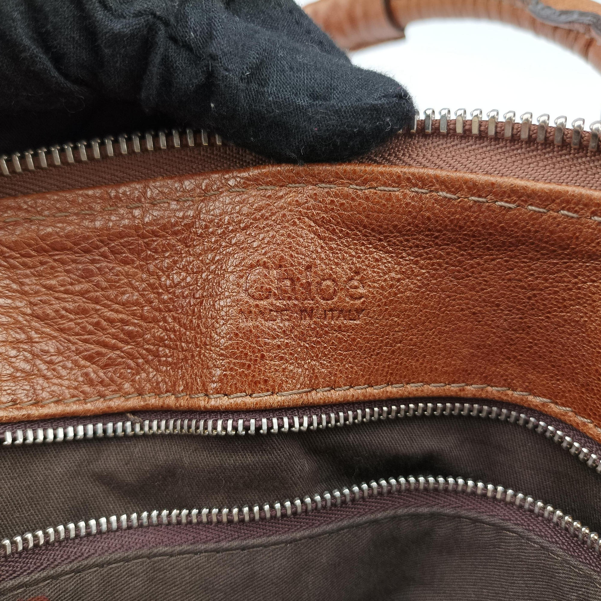 Pre-owned Chloe Paddington Brown Leather  handbag | stylenewstar