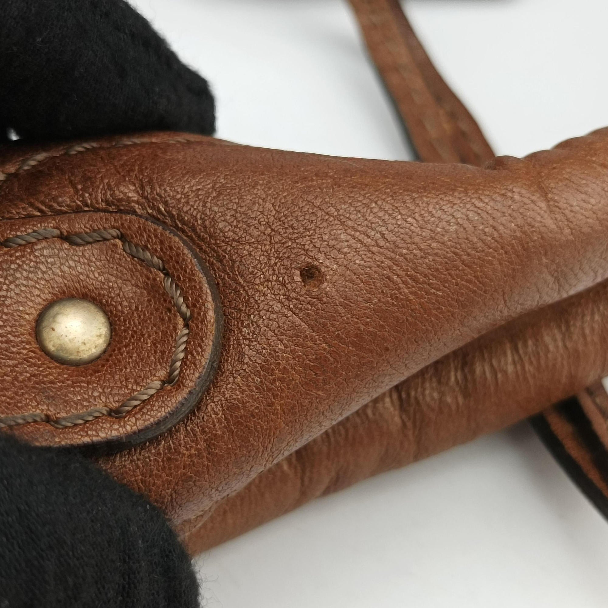 Pre-owned Chloe Paddington Brown Leather  handbag | stylenewstar