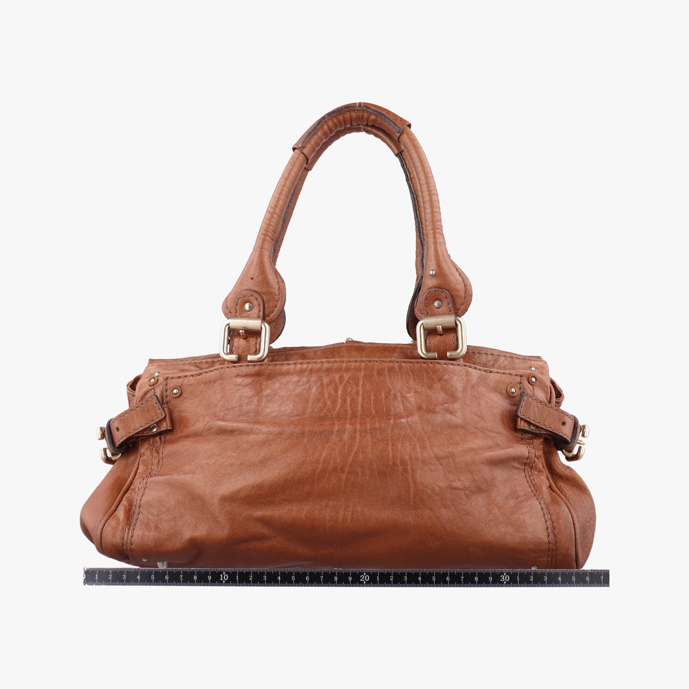 Pre-owned Chloe Paddington Brown Leather  handbag | stylenewstar