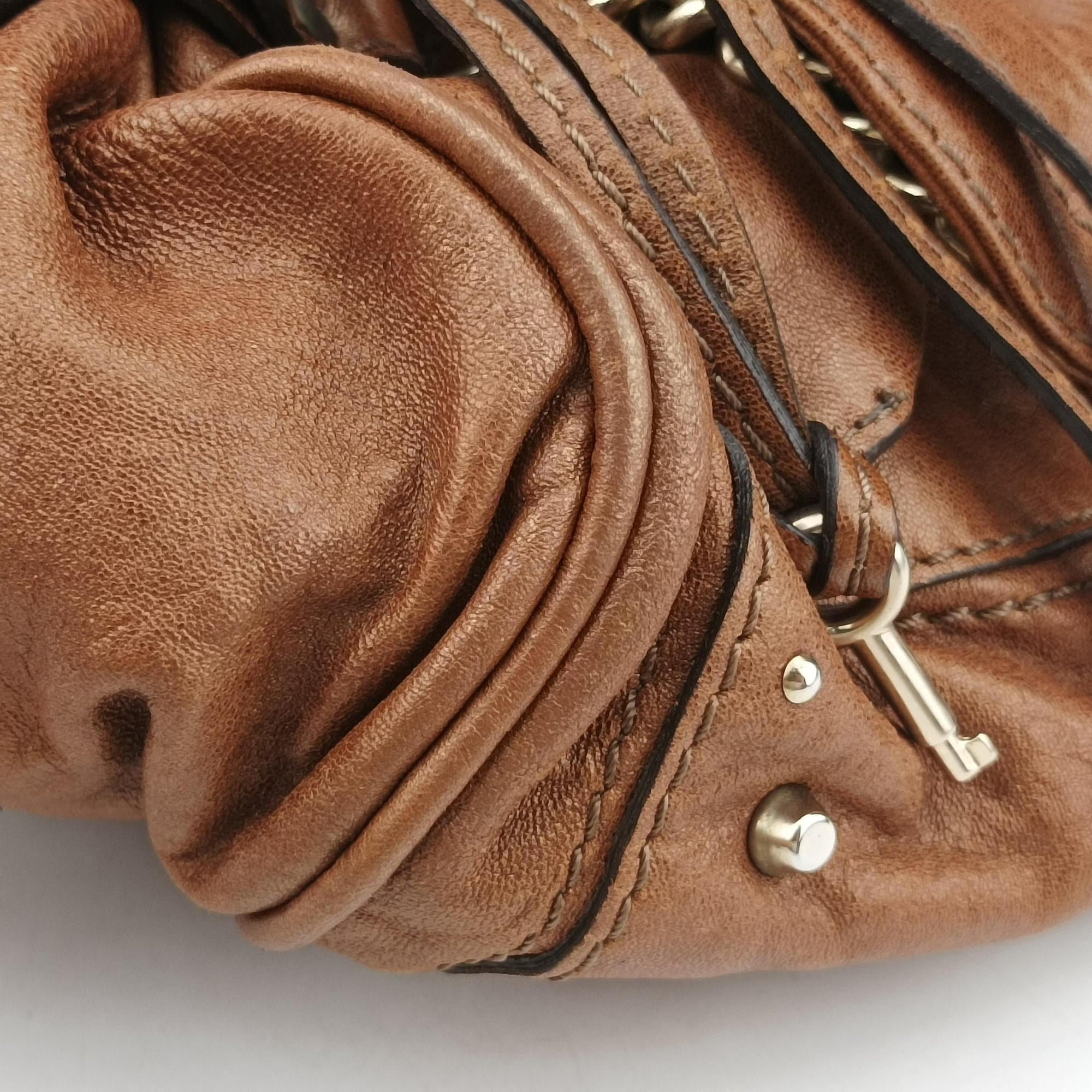 Pre-owned Chloe Paddington Brown Leather  handbag | stylenewstar