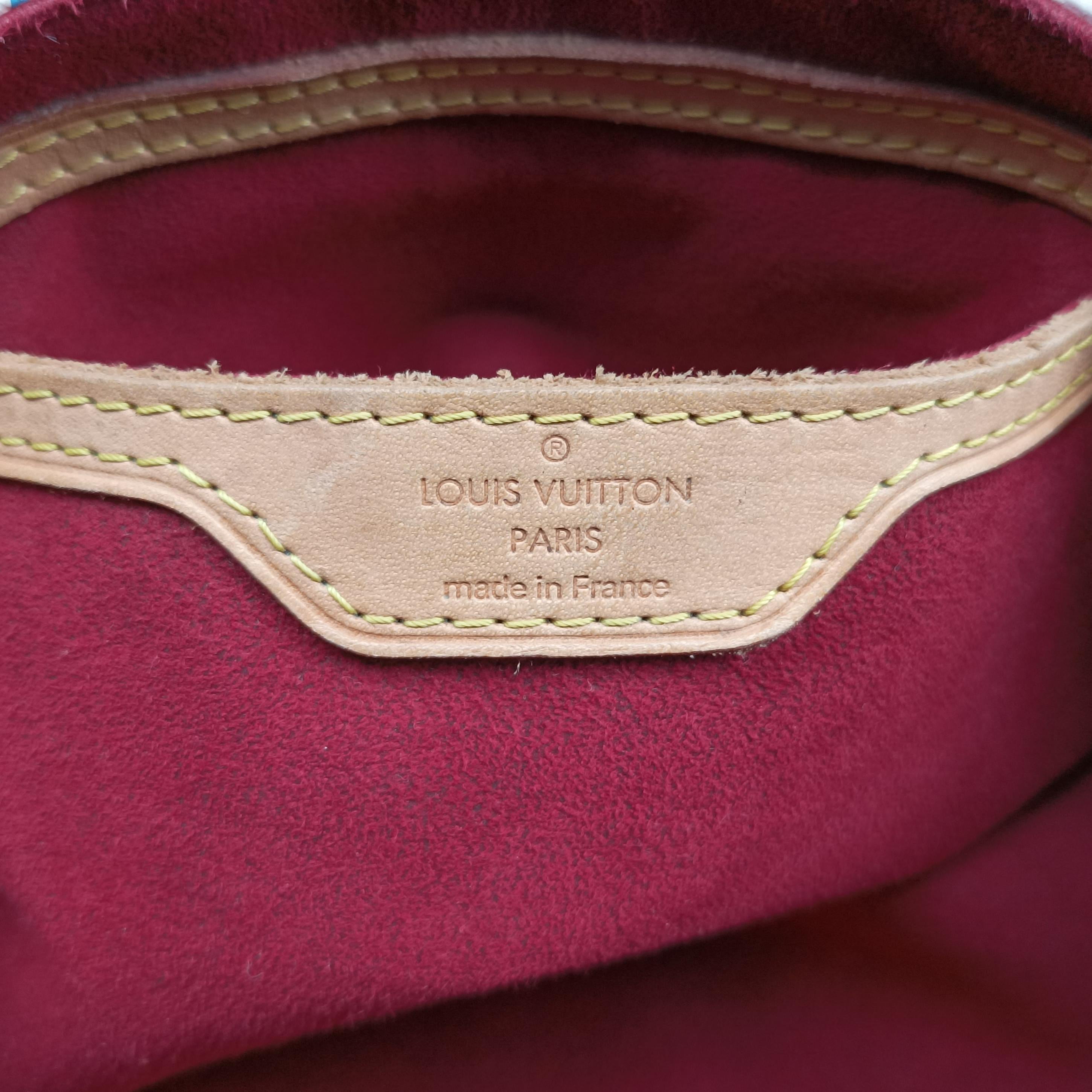 Pre-owned Louis Vuitton MARILYN white Monogram Multicolor M40127 shoulderbag | stylenewstar