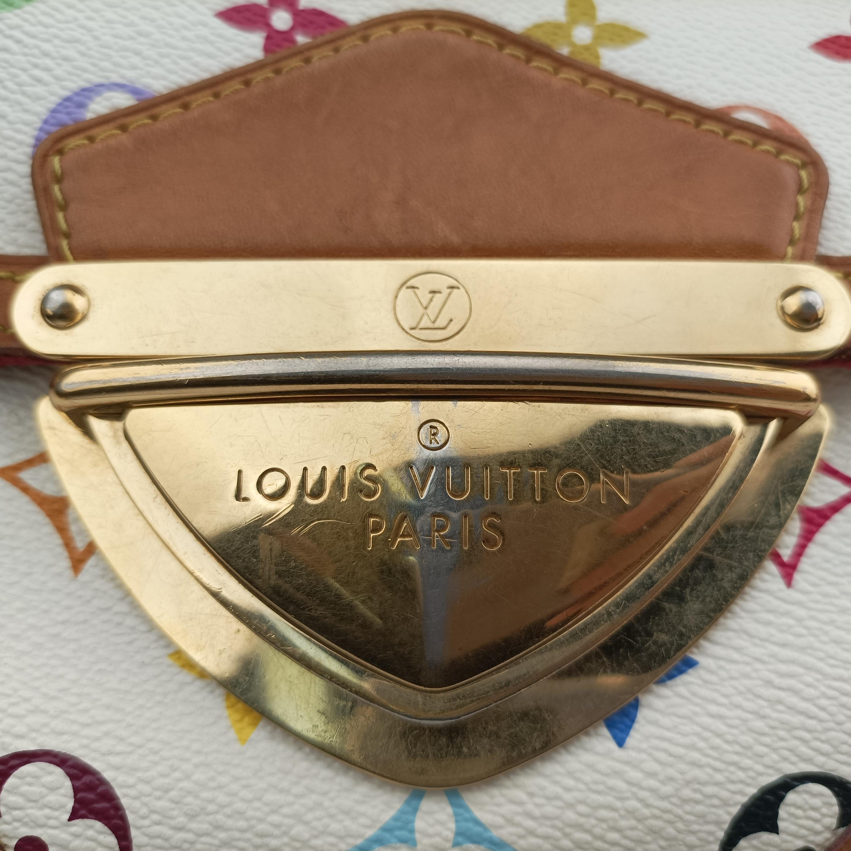 Pre-owned Louis Vuitton MARILYN white Monogram Multicolor M40127 shoulderbag | stylenewstar