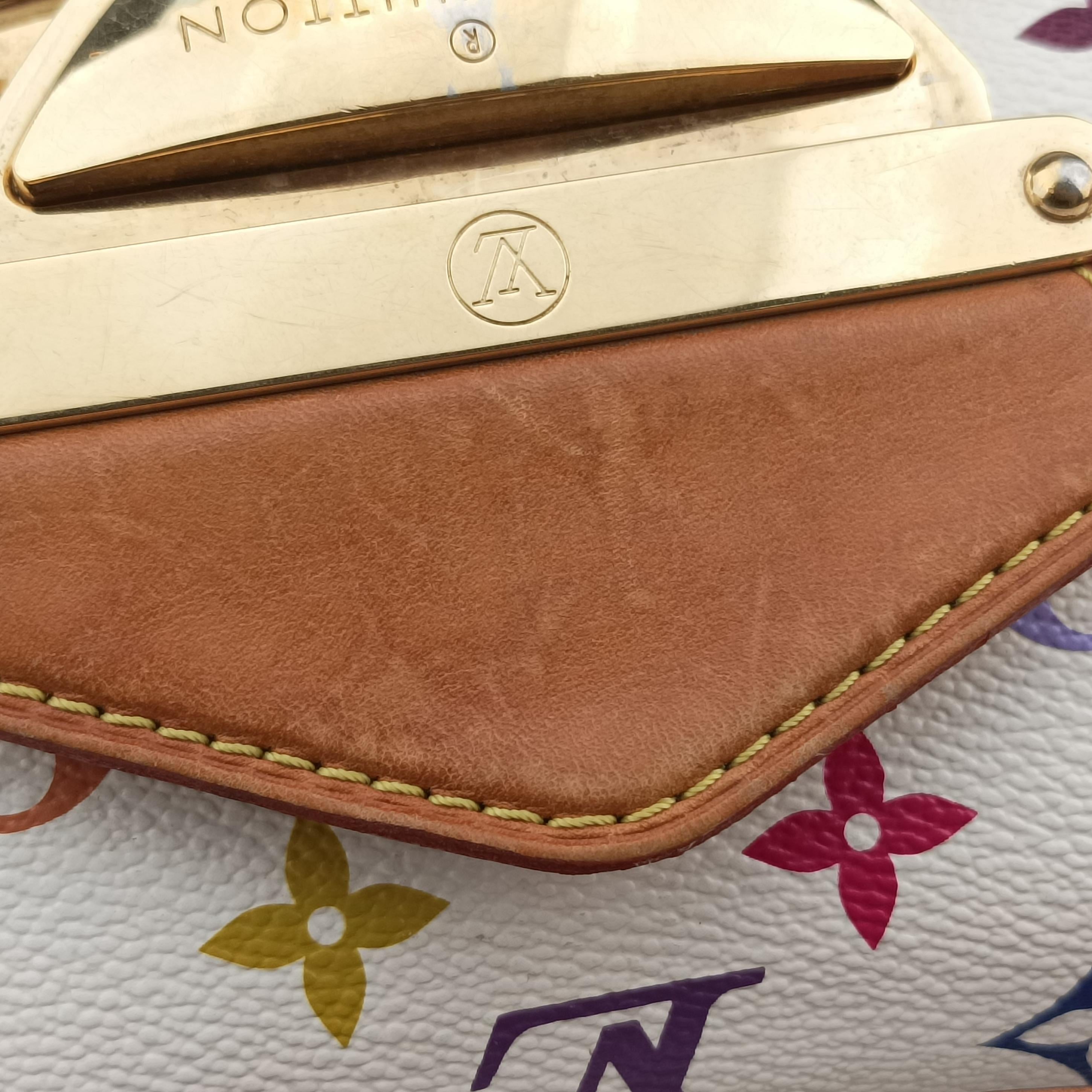 Pre-owned Louis Vuitton MARILYN white Monogram Multicolor M40127 shoulderbag | stylenewstar