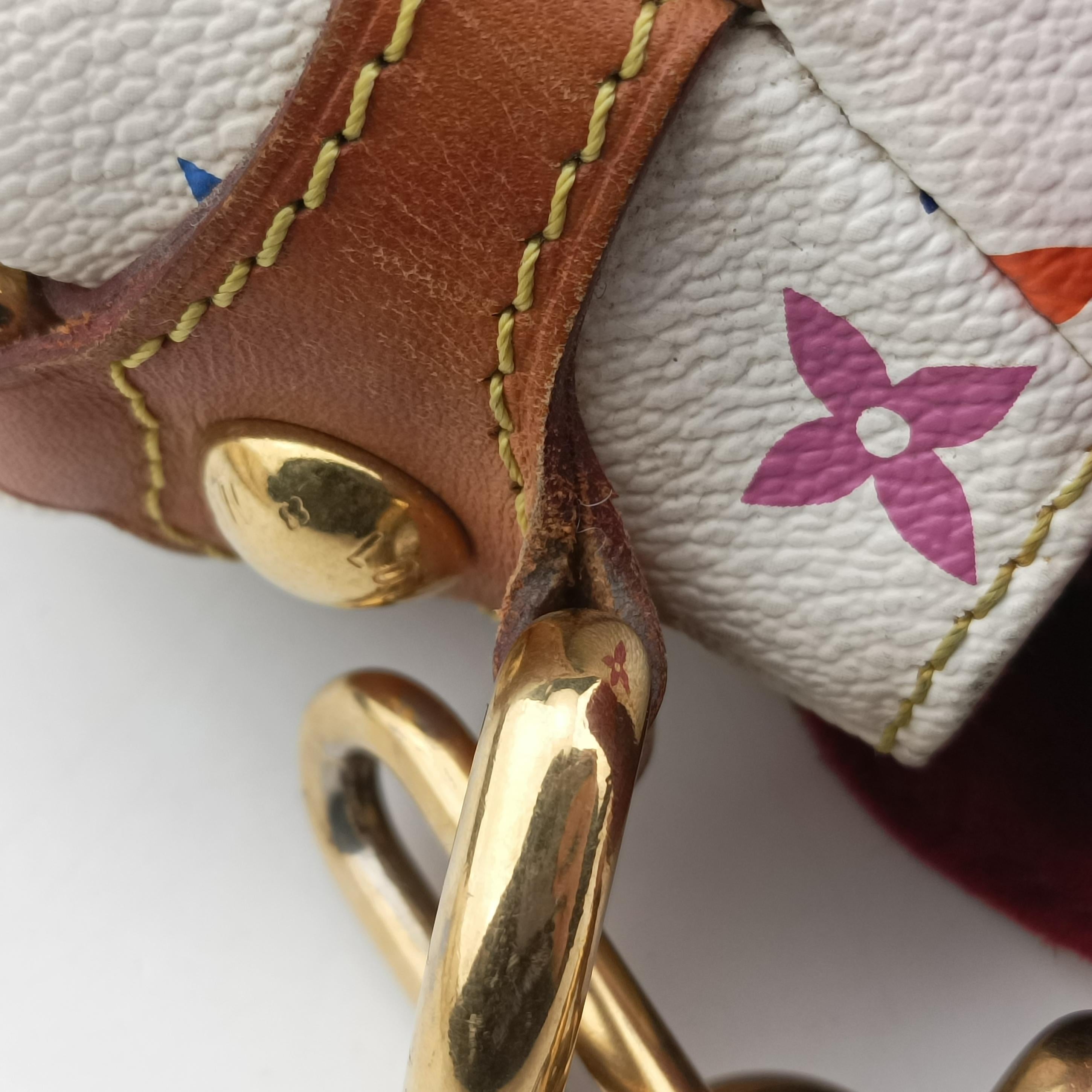Pre-owned Louis Vuitton MARILYN white Monogram Multicolor M40127 shoulderbag | stylenewstar
