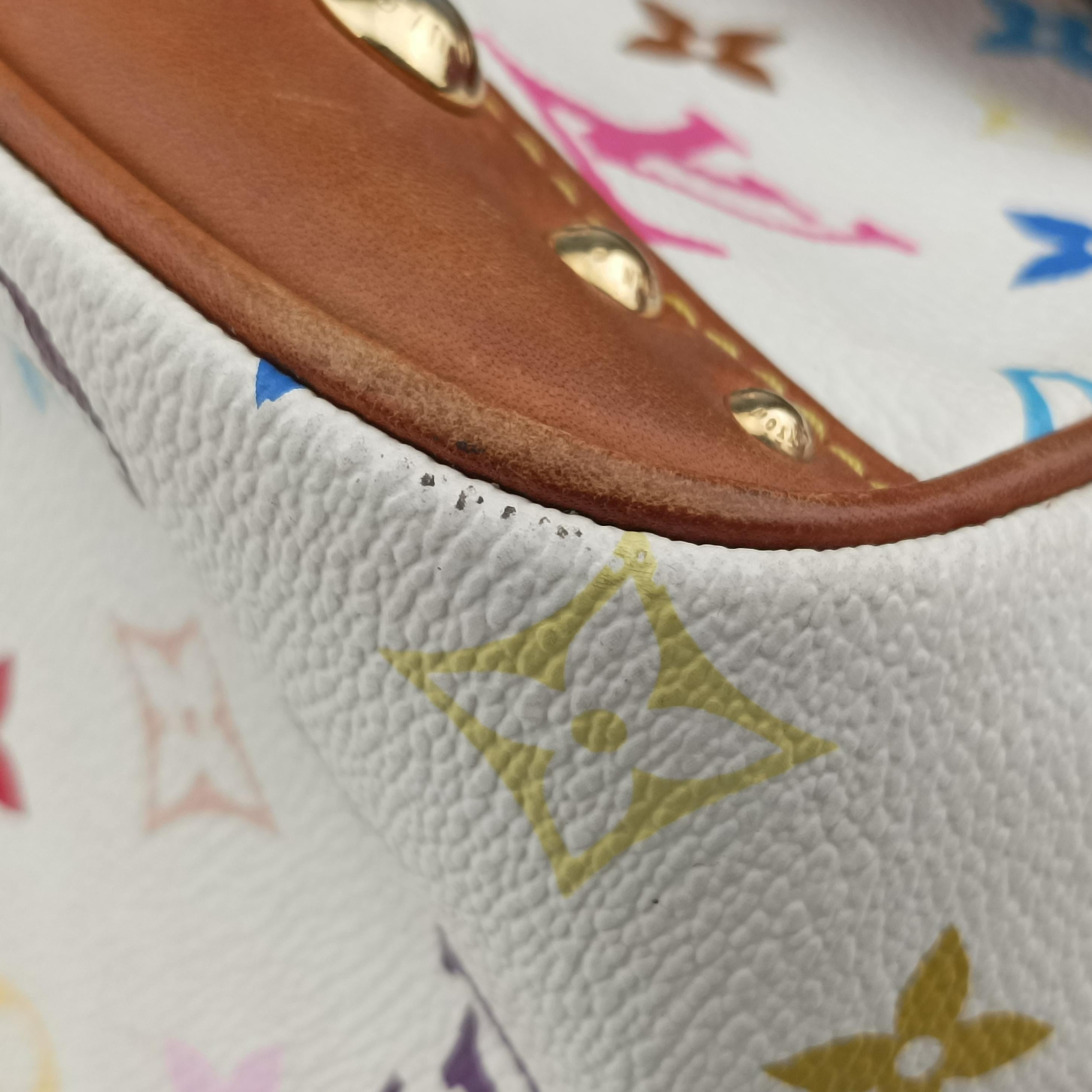 Pre-owned Louis Vuitton MARILYN white Monogram Multicolor M40127 shoulderbag | stylenewstar
