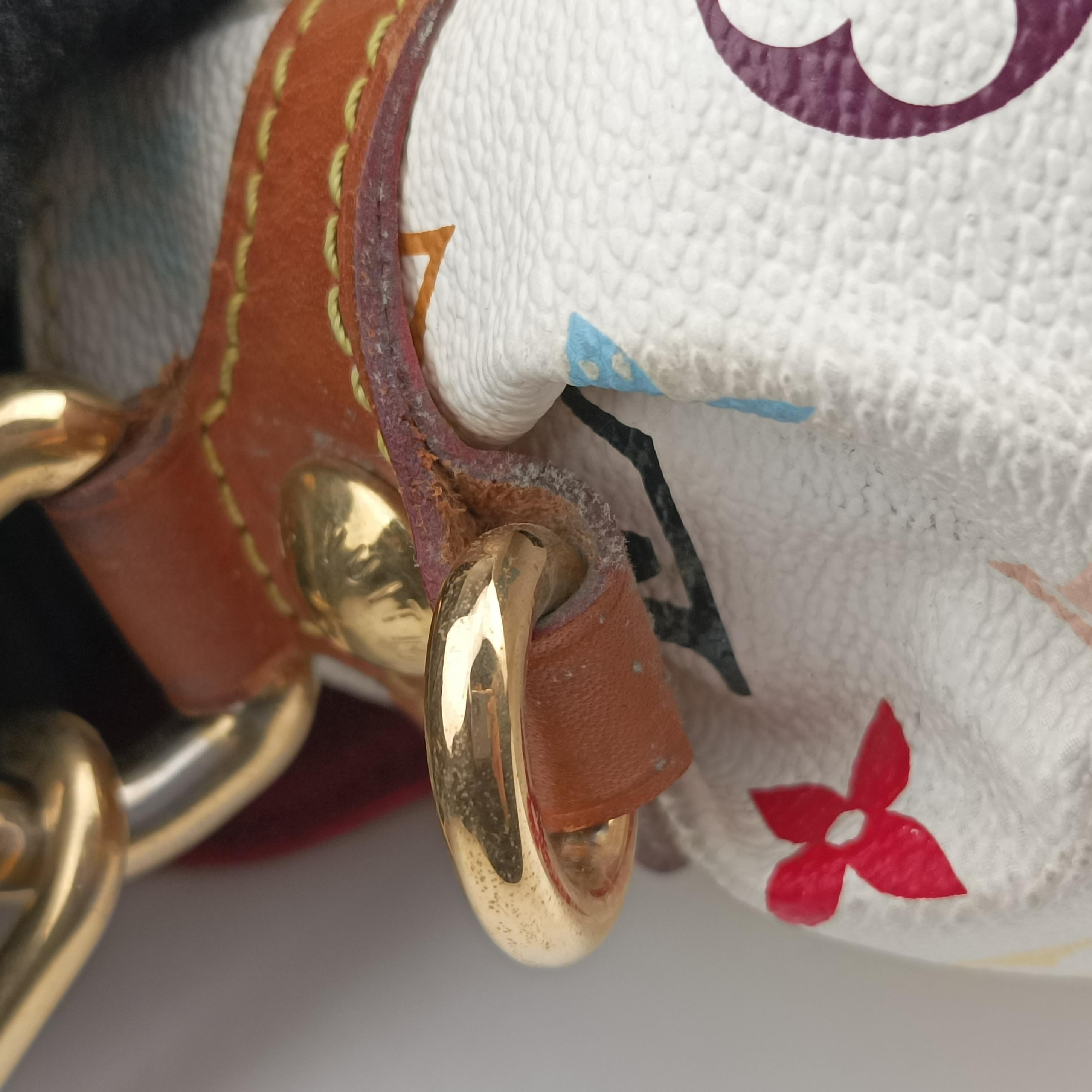 Pre-owned Louis Vuitton MARILYN white Monogram Multicolor M40127 shoulderbag | stylenewstar