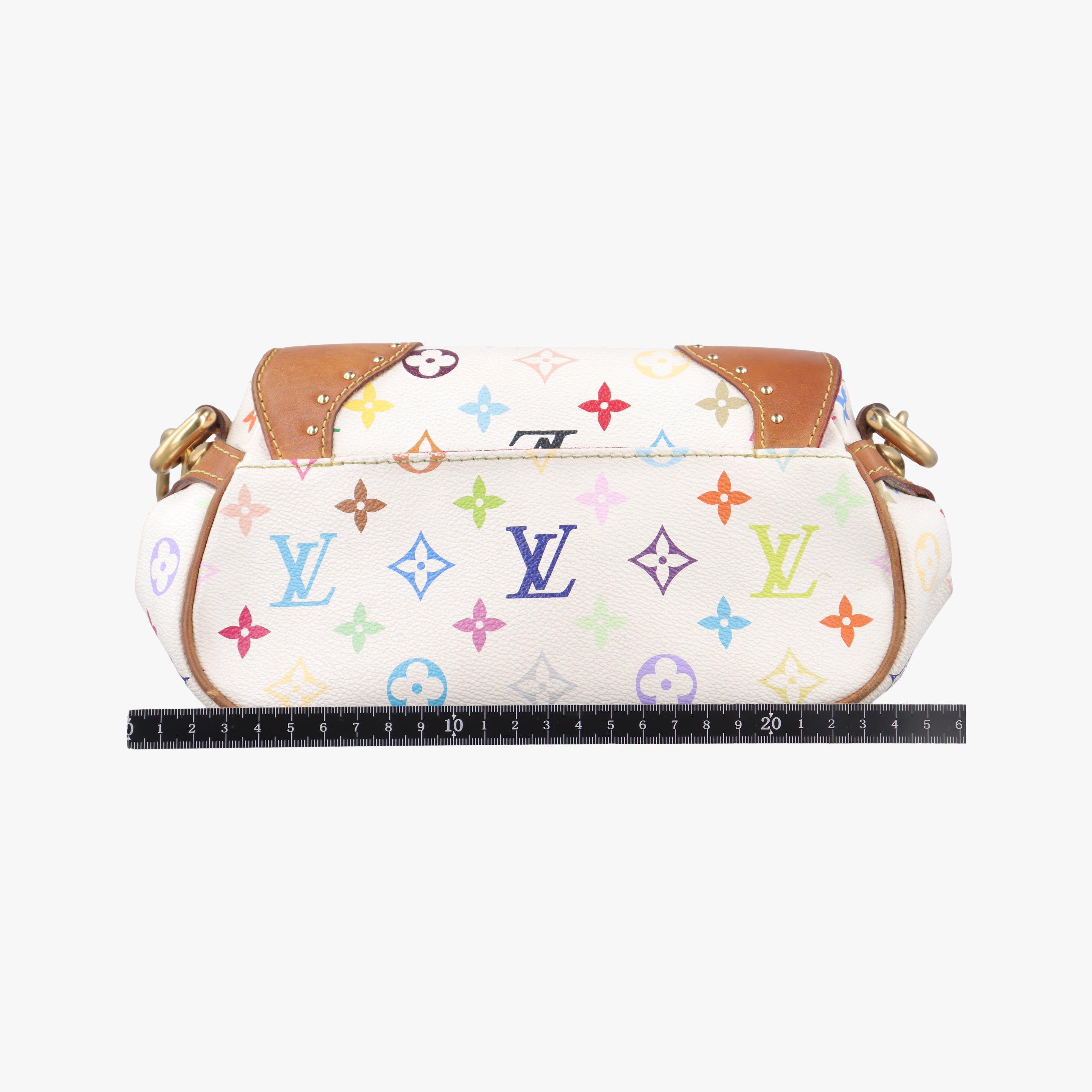 Pre-owned Louis Vuitton MARILYN white Monogram Multicolor M40127 shoulderbag | stylenewstar