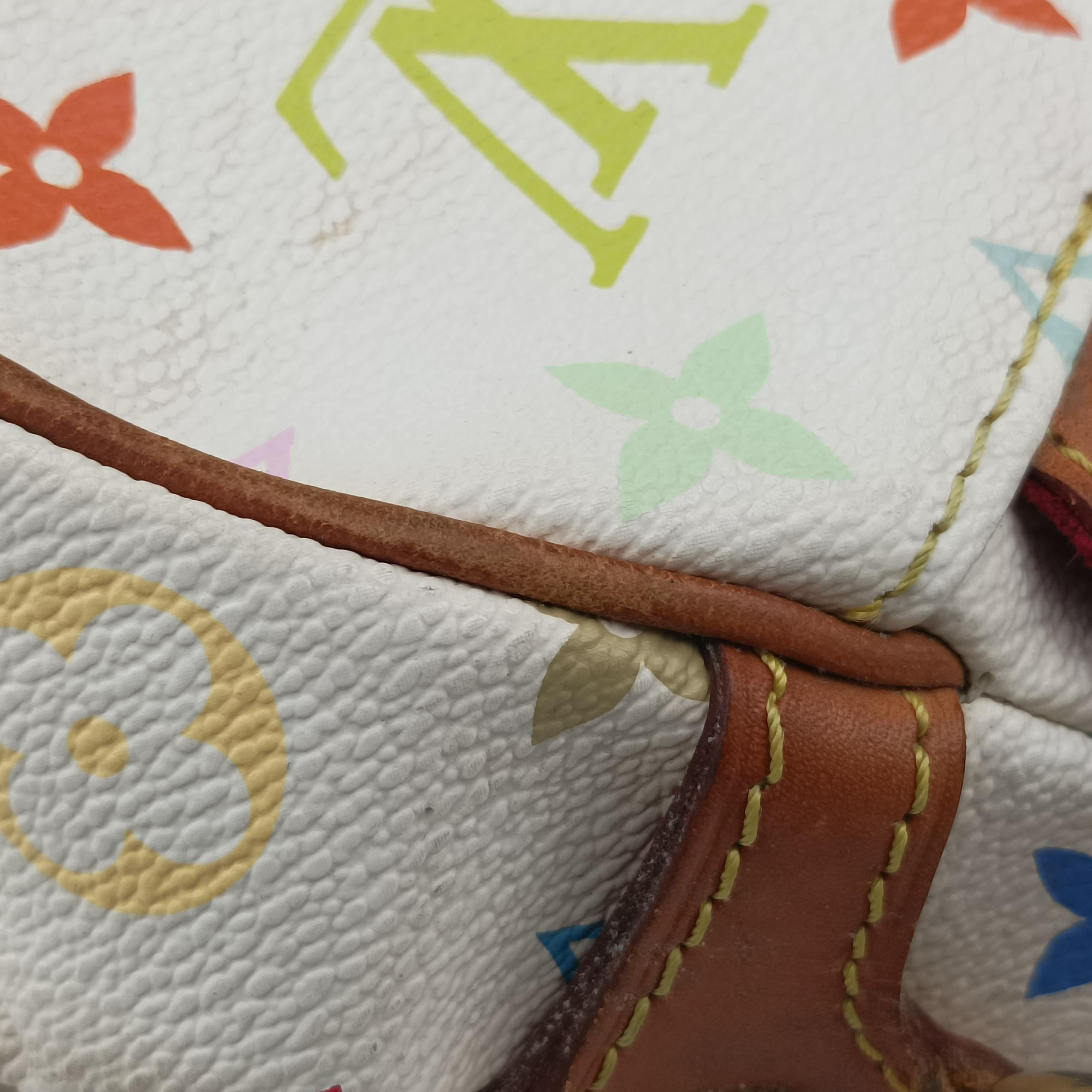 Pre-owned Louis Vuitton MARILYN white Monogram Multicolor M40127 shoulderbag | stylenewstar