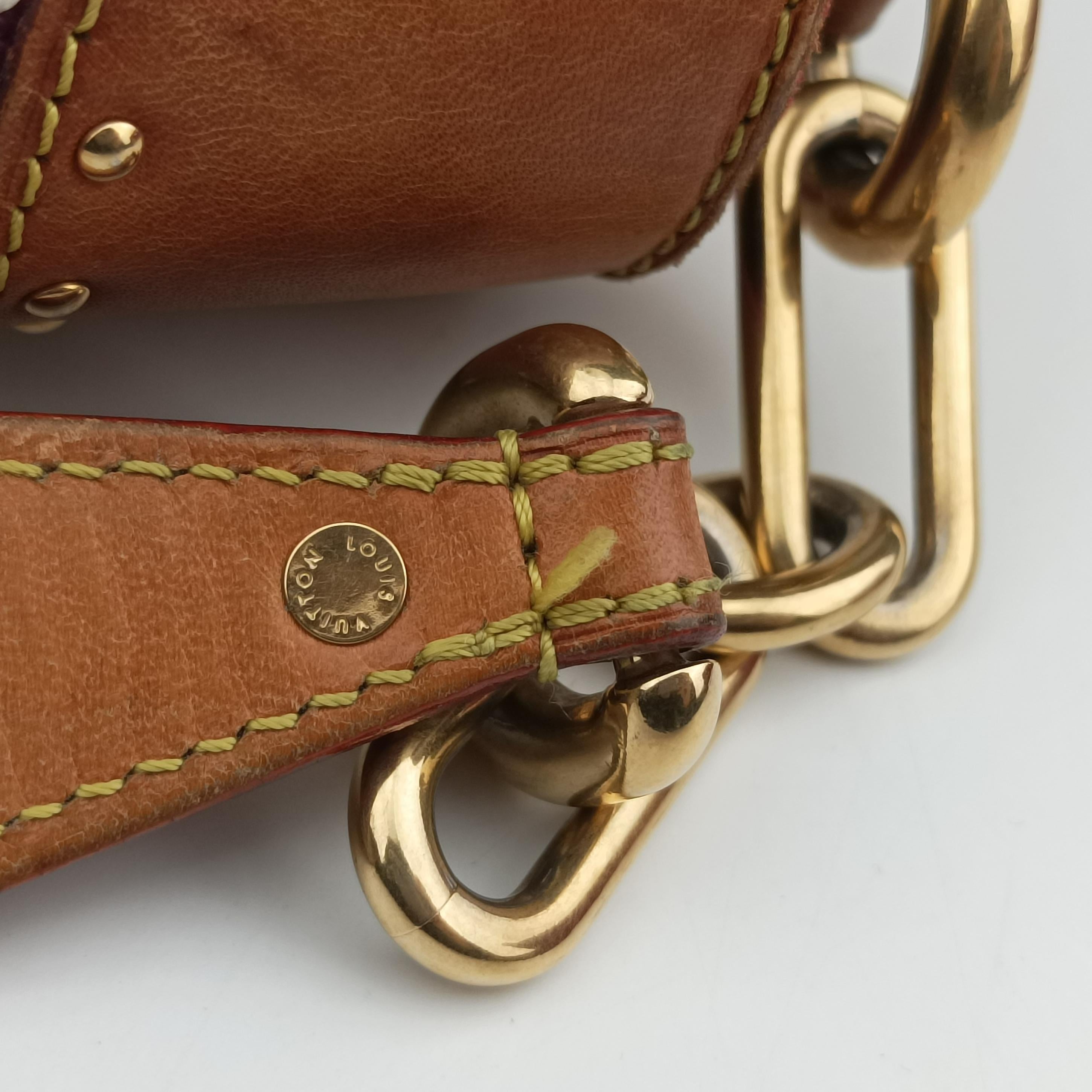 Pre-owned Louis Vuitton MARILYN white Monogram Multicolor M40127 shoulderbag | stylenewstar
