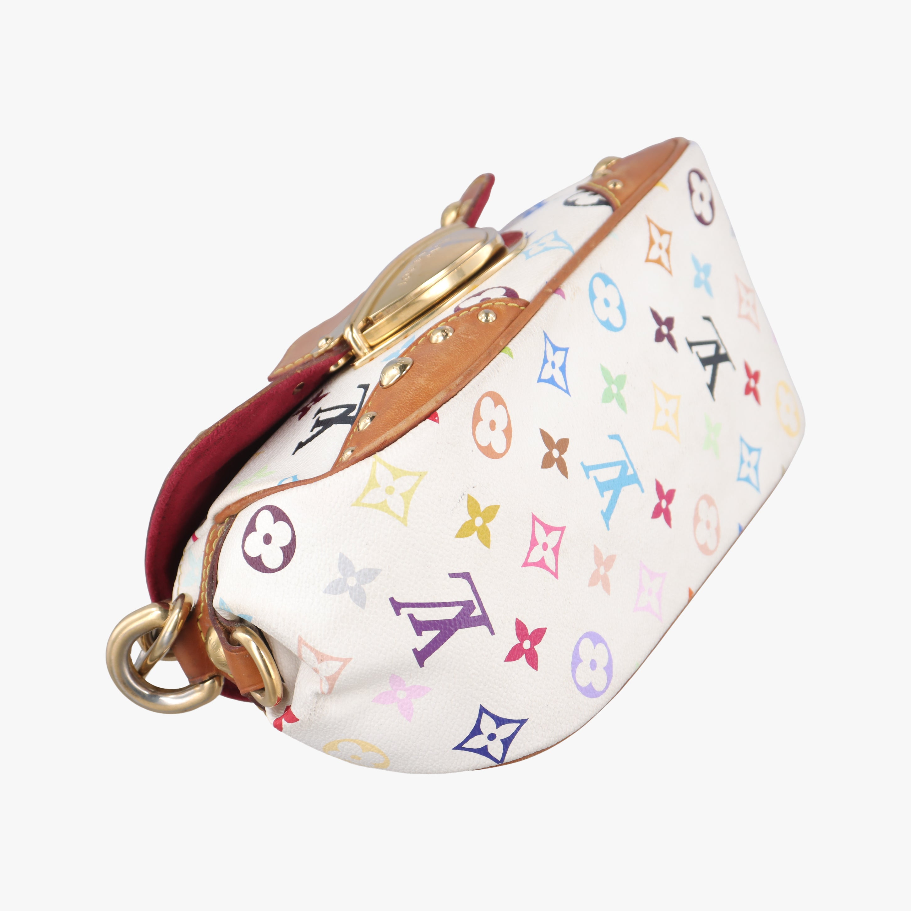 Pre-owned Louis Vuitton MARILYN white Monogram Multicolor M40127 shoulderbag | stylenewstar