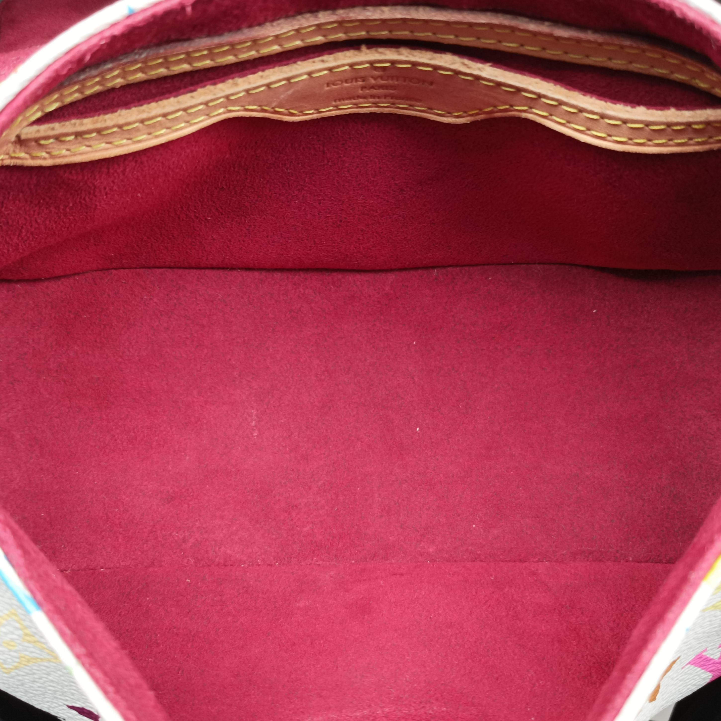 Pre-owned Louis Vuitton MARILYN white Monogram Multicolor M40127 shoulderbag | stylenewstar