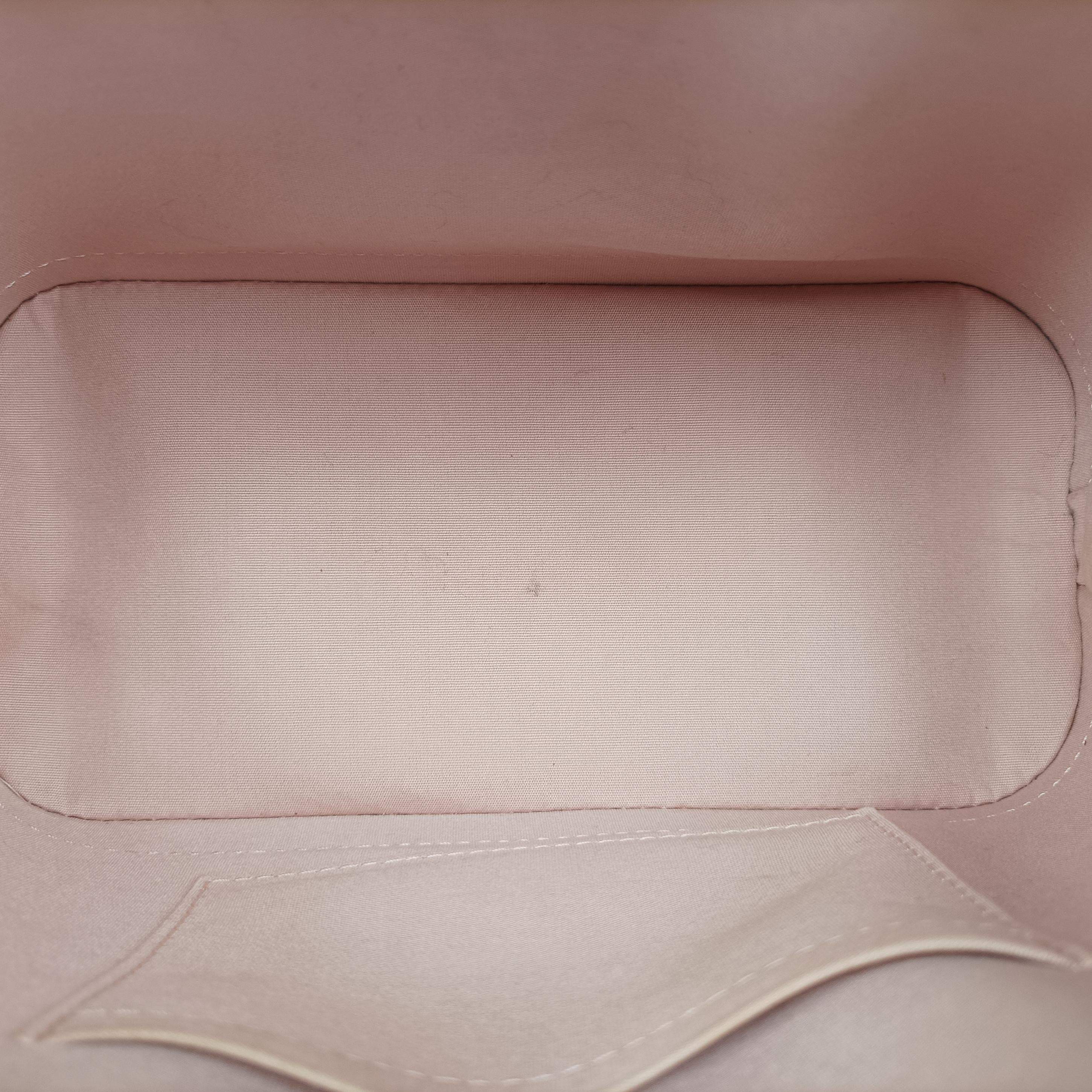Pre-owned Louis Vuitton Alma BB rose angelique Vernis M90064 shoulderbag | stylenewstar