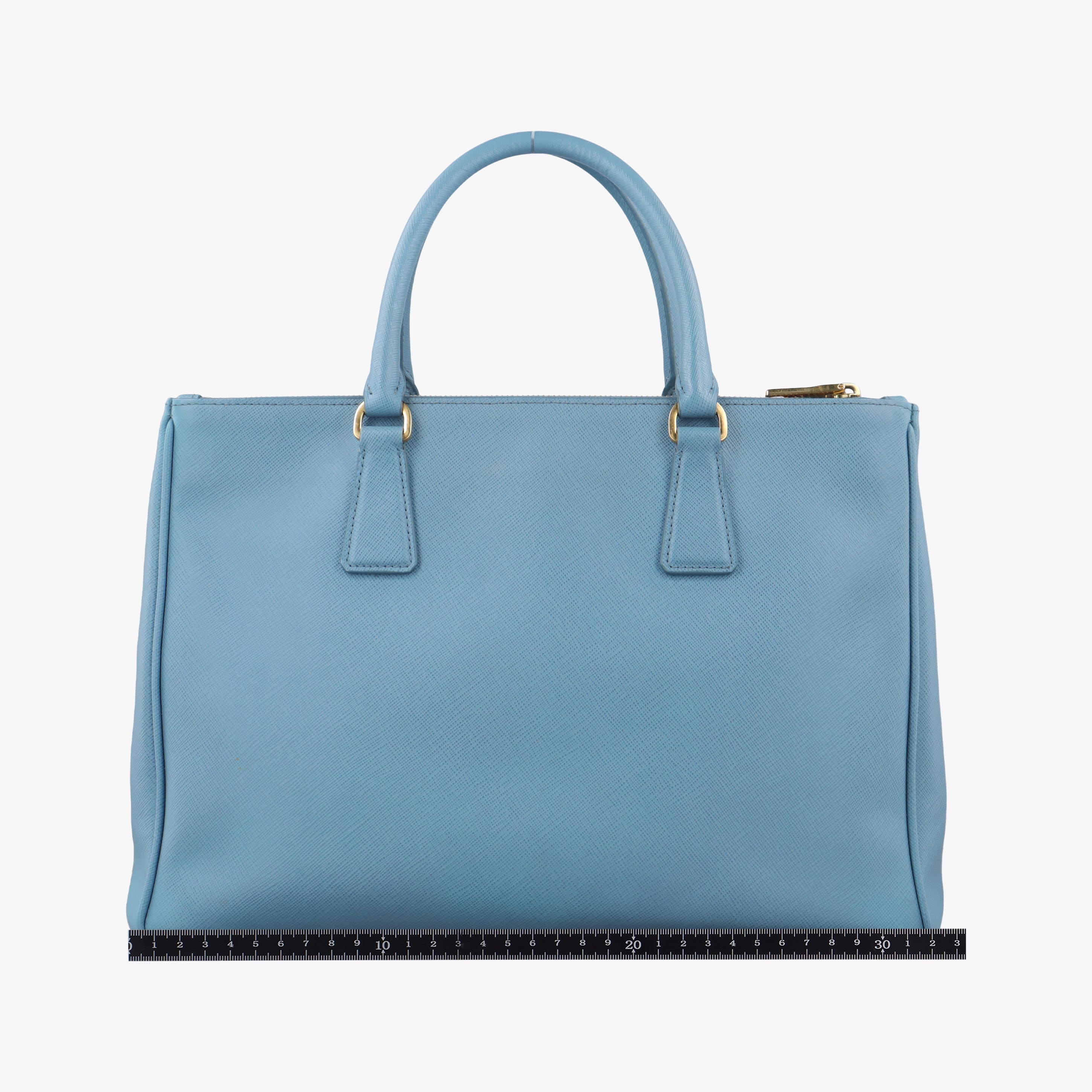 Secondhand Prada Galleria Blue SAFFIANO Leather BN1786 handbag | stylenewstar
