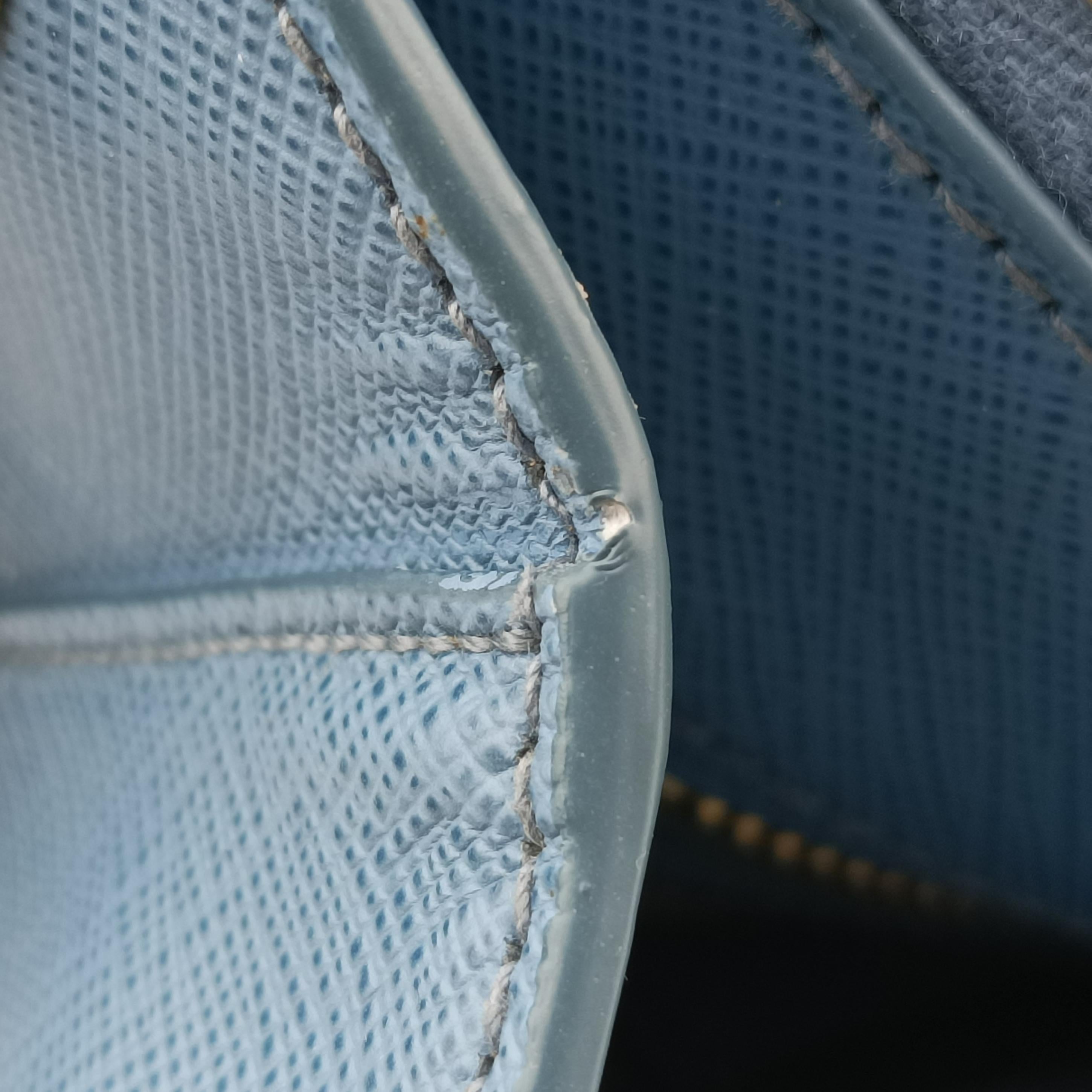 Secondhand Prada Galleria Blue SAFFIANO Leather BN1786 handbag | stylenewstar