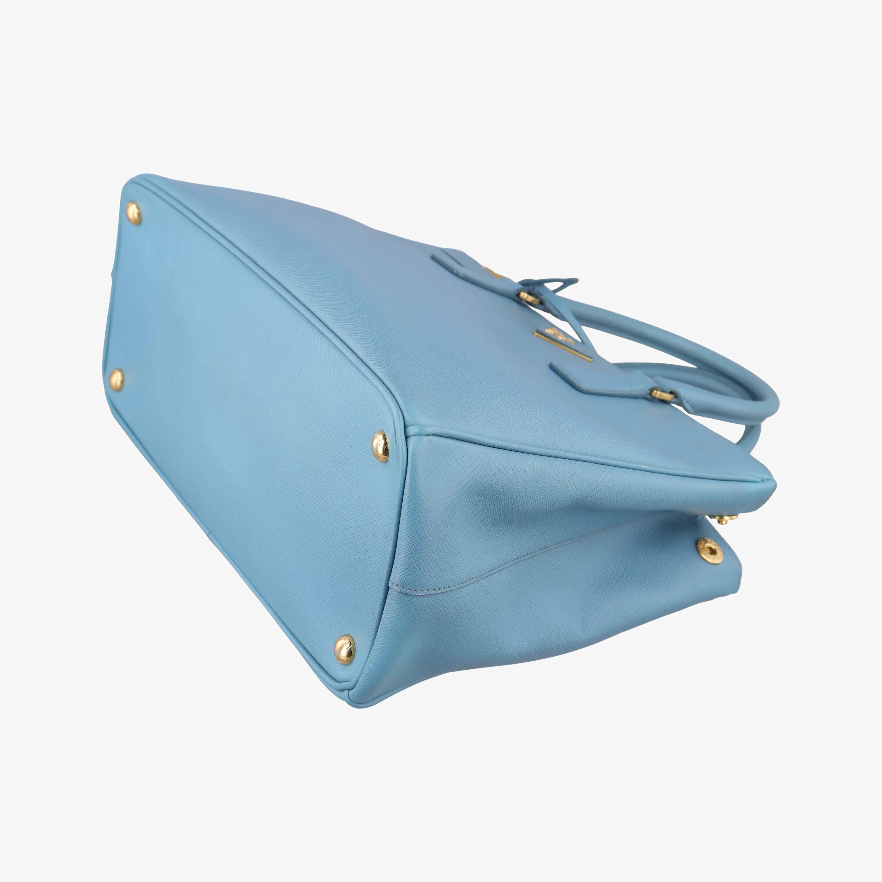 Secondhand Prada Galleria Blue SAFFIANO Leather BN1786 handbag | stylenewstar