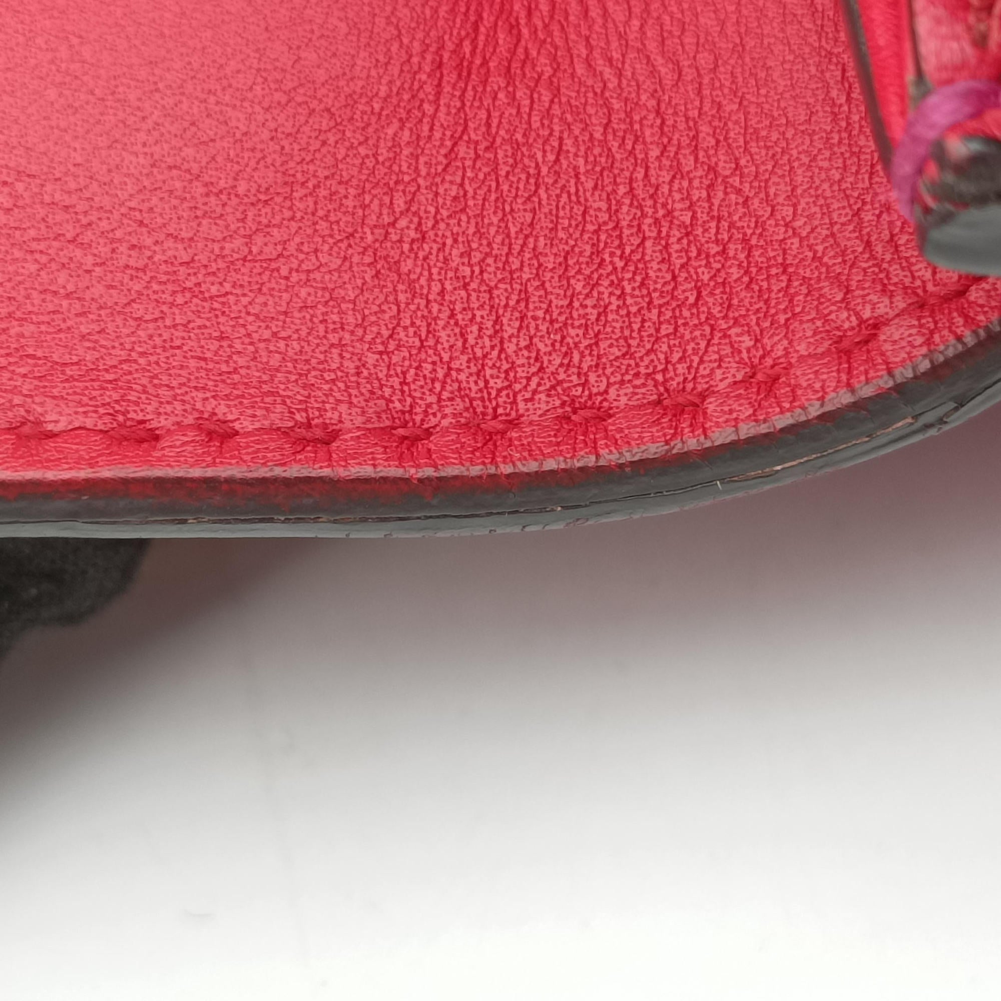 Pre-owned Gucci Padlock Rose×red Leather 409486 shoulderbag | stylenewstar