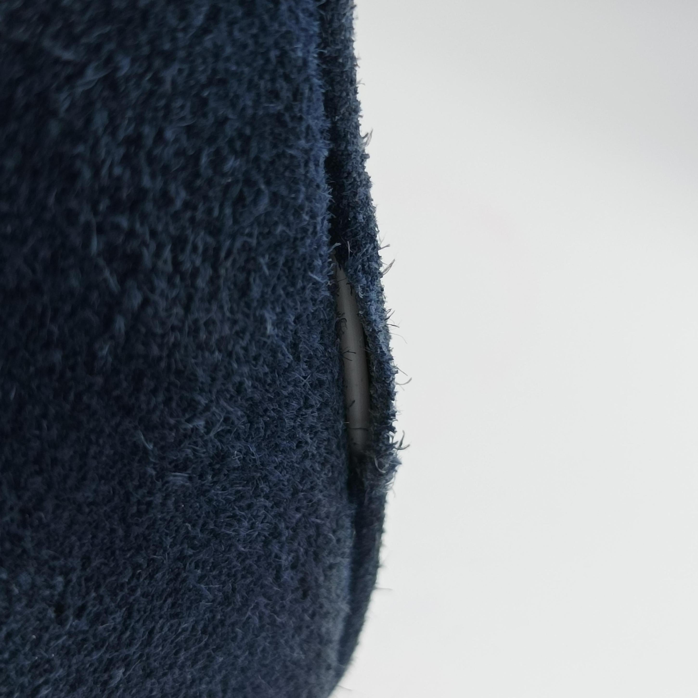 Pre-owned Prada Medium Double Blue suede  shoulderbag | stylenewstar