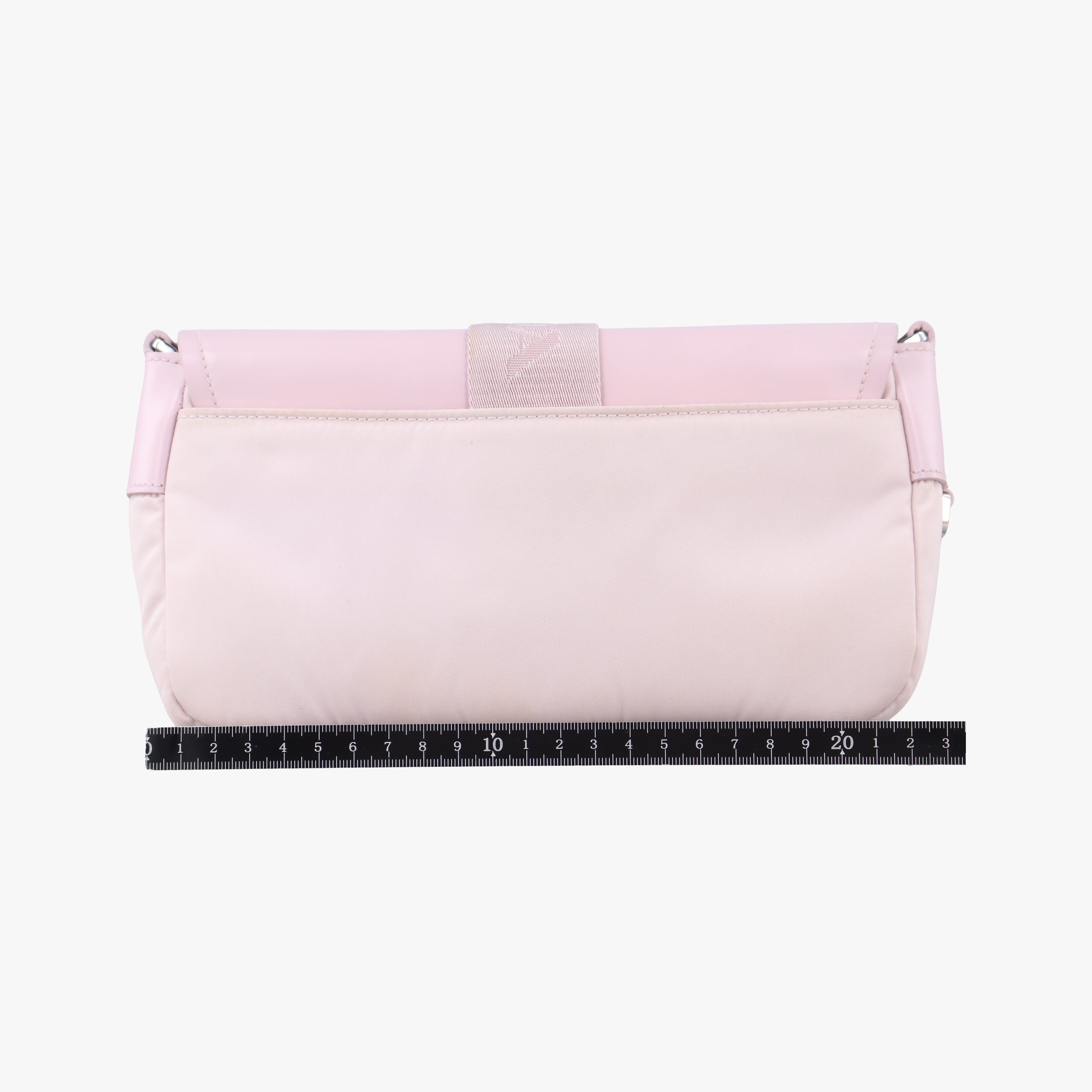 Pre-owned Prada Pocket Pink Nylon × Leather  shoulderbag | stylenewstar