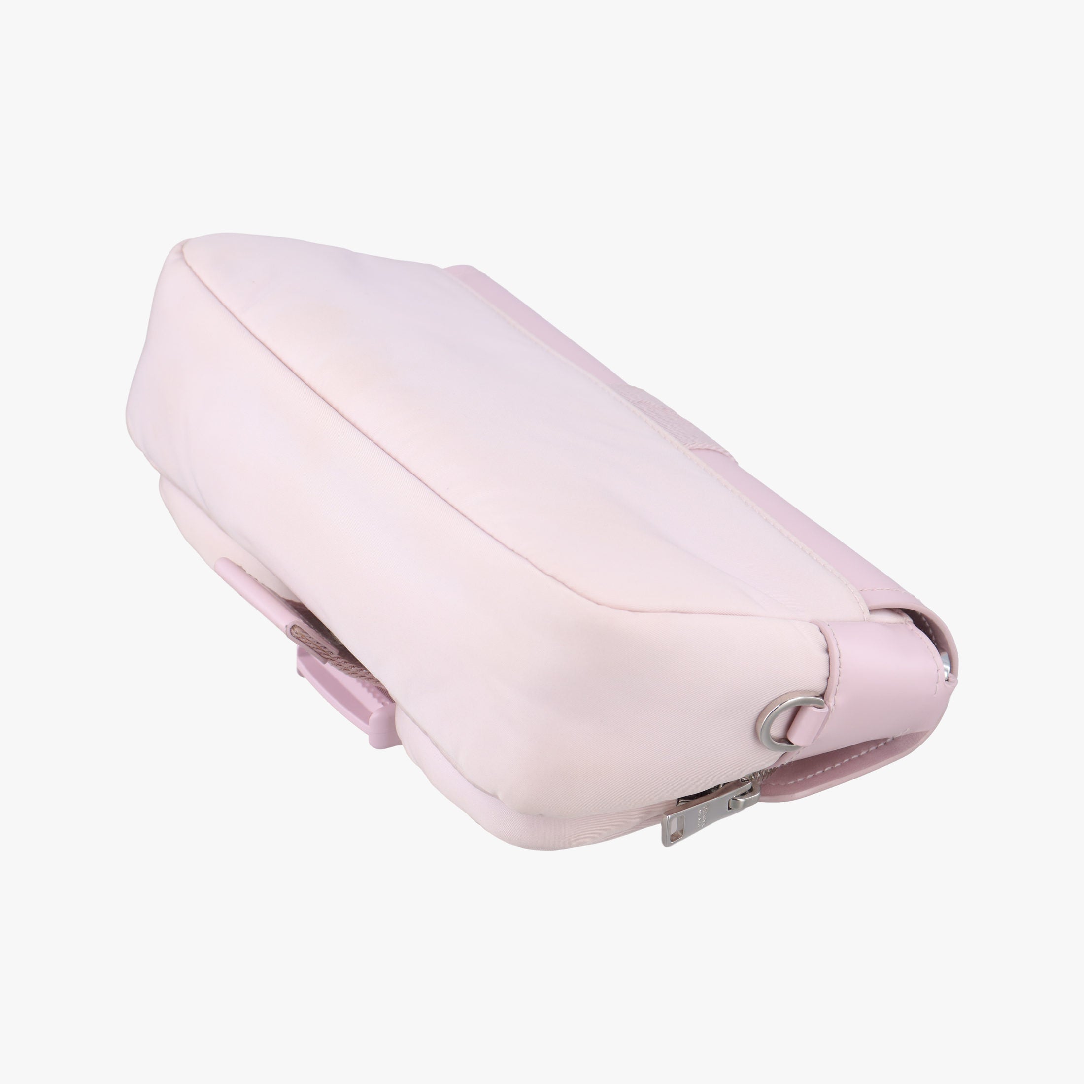 Pre-owned Prada Pocket Pink Nylon × Leather  shoulderbag | stylenewstar