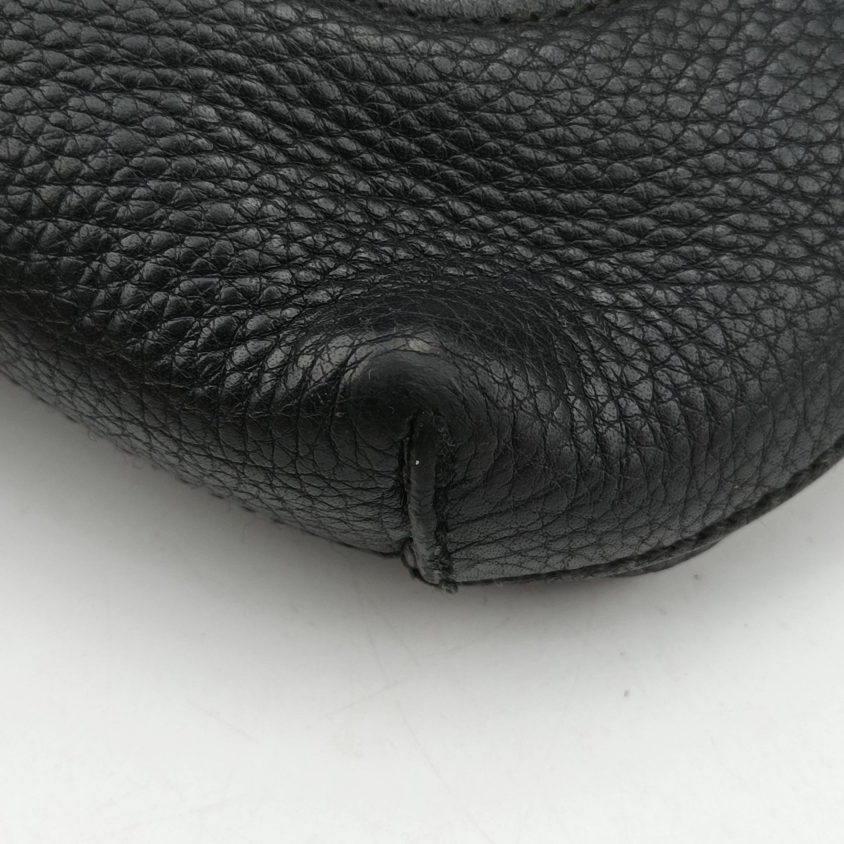 Pre-owned Gucci Interlocking G Logo Soho Messenger Black Leather 322059 shoulderbag | stylenewstar
