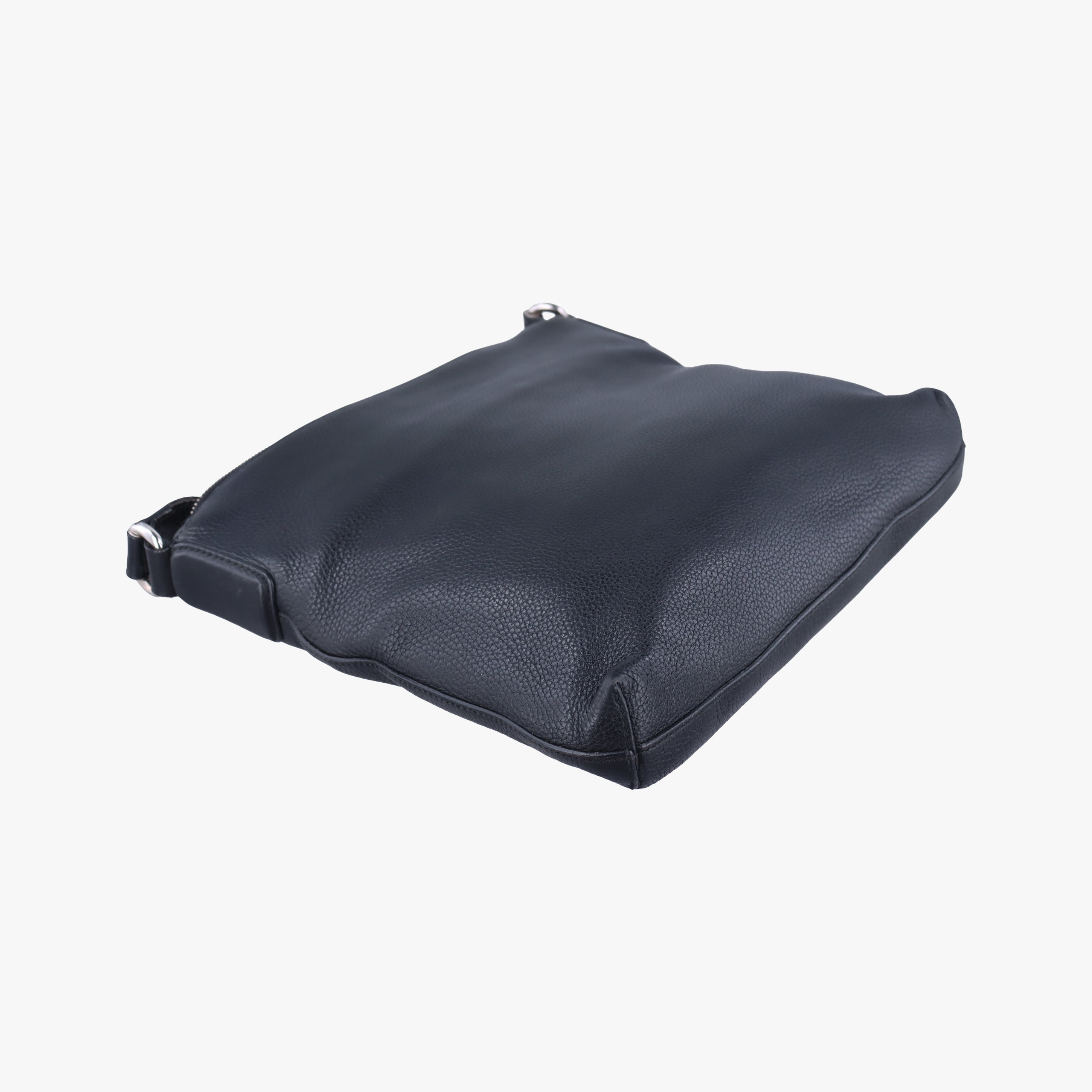 Pre-owned Gucci Interlocking G Logo Soho Messenger Black Leather 322059 shoulderbag | stylenewstar