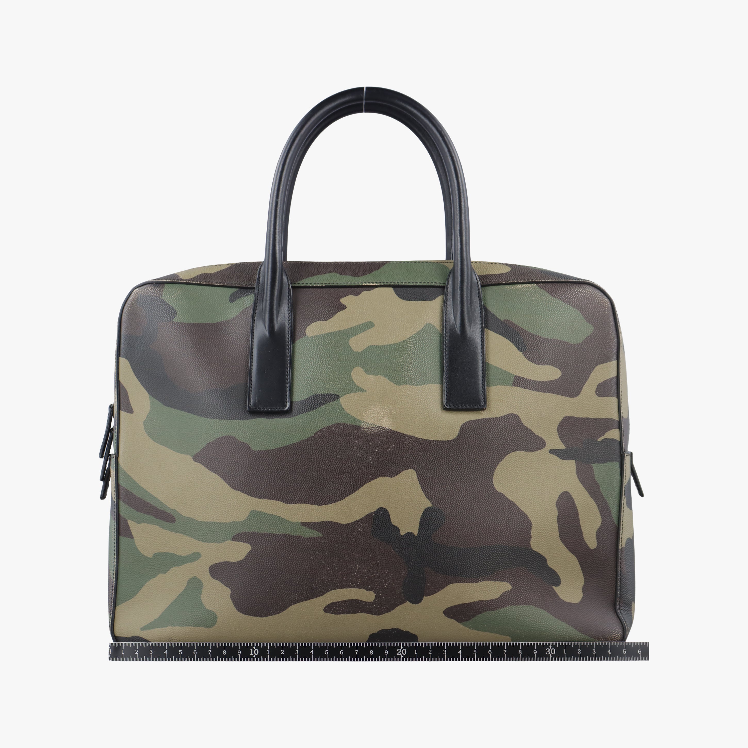 Pre-owned Yves Saint Laurent business bag briefcase Multicolour Leather 342605 shoulderbag | stylenewstar