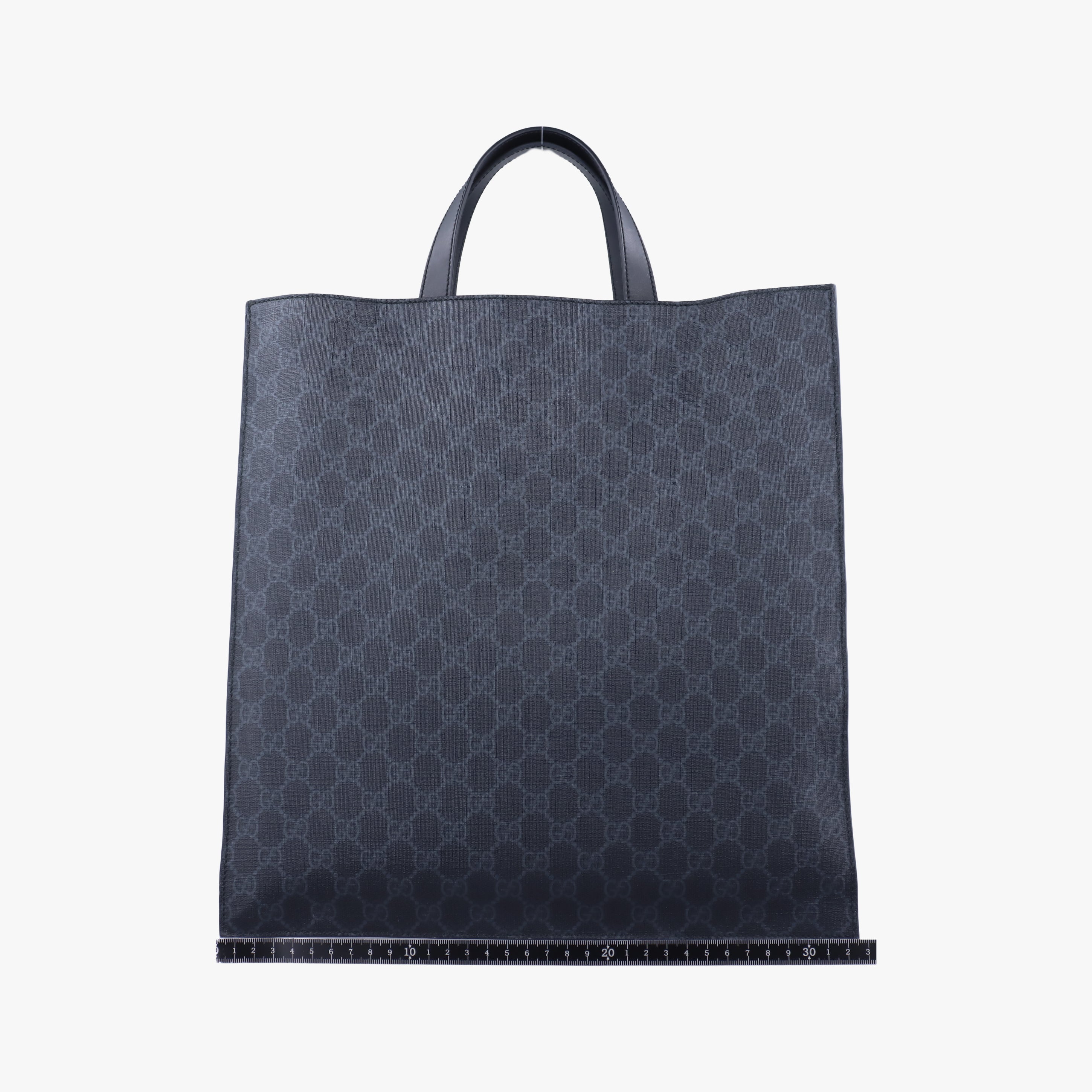 Pre-owned Gucci GG Supreme Tiger black×Multicolour PVC coated canvas 495559 shoulderbag | stylenewstar