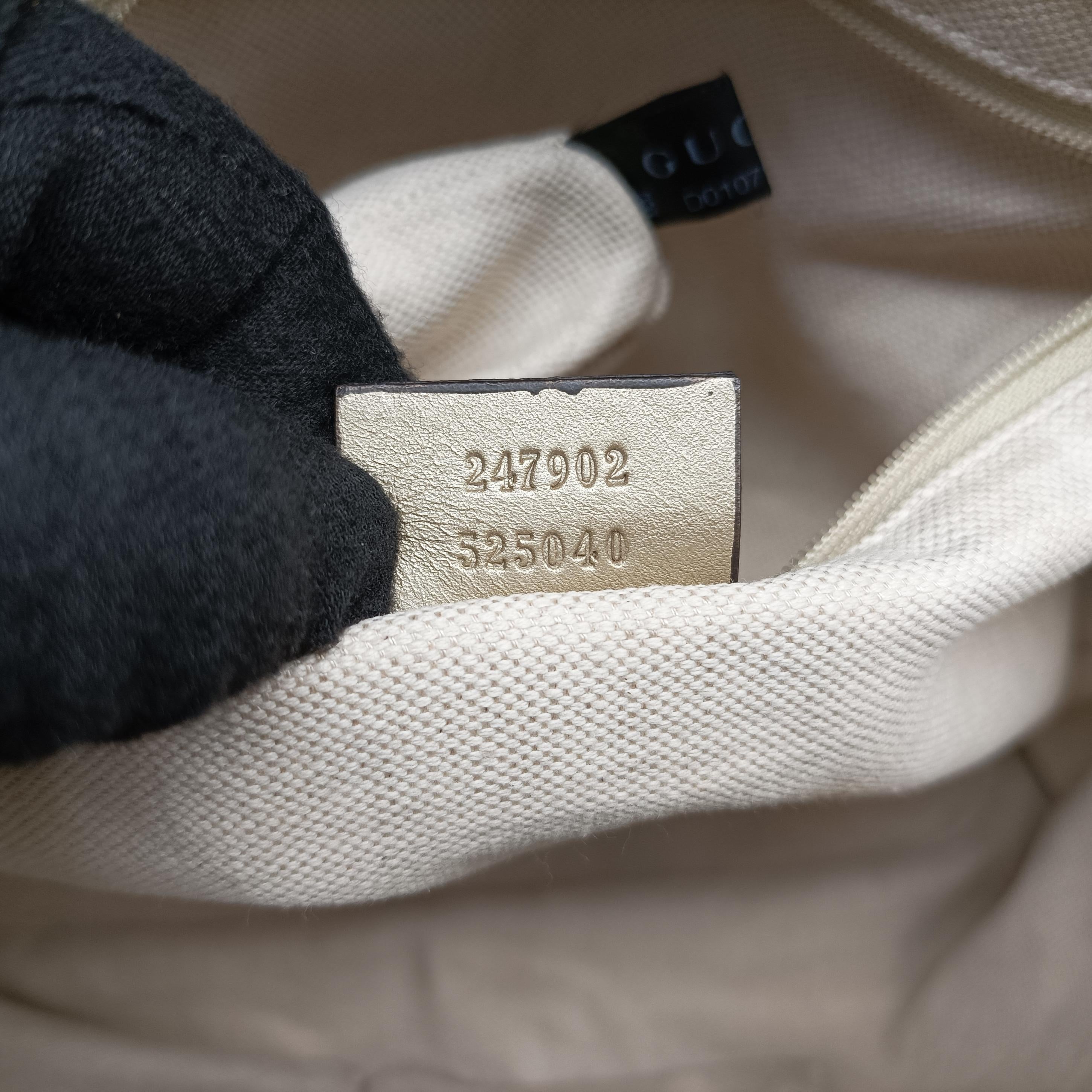 Secondhand Gucci Sukey Brown Canvas×leather 247902 shoulderbag | stylenewstar