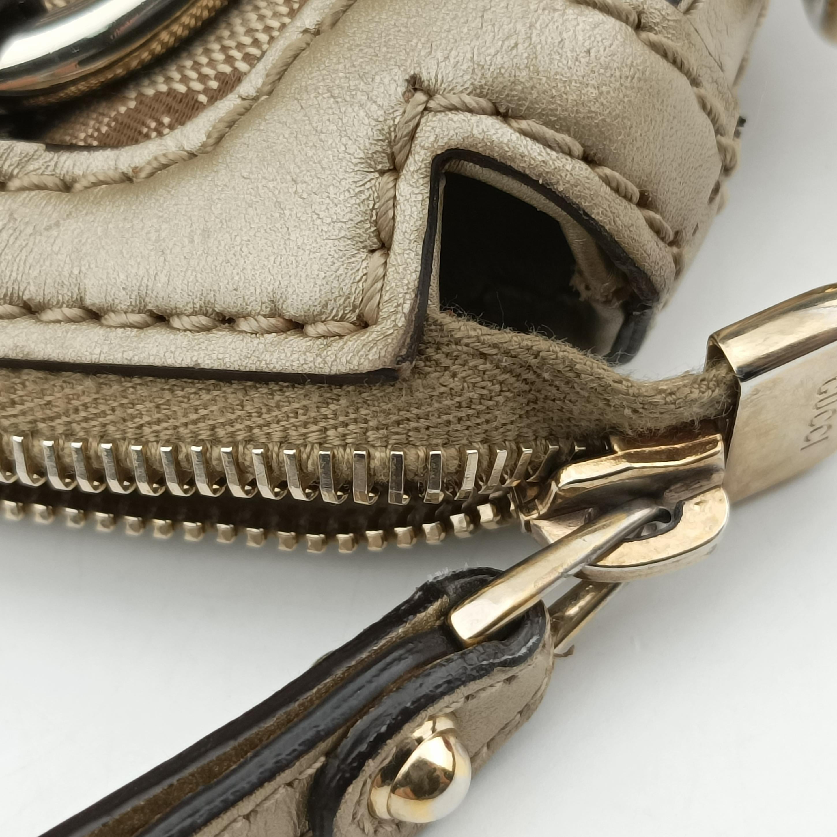 Secondhand Gucci Sukey Brown Canvas×leather 247902 shoulderbag | stylenewstar
