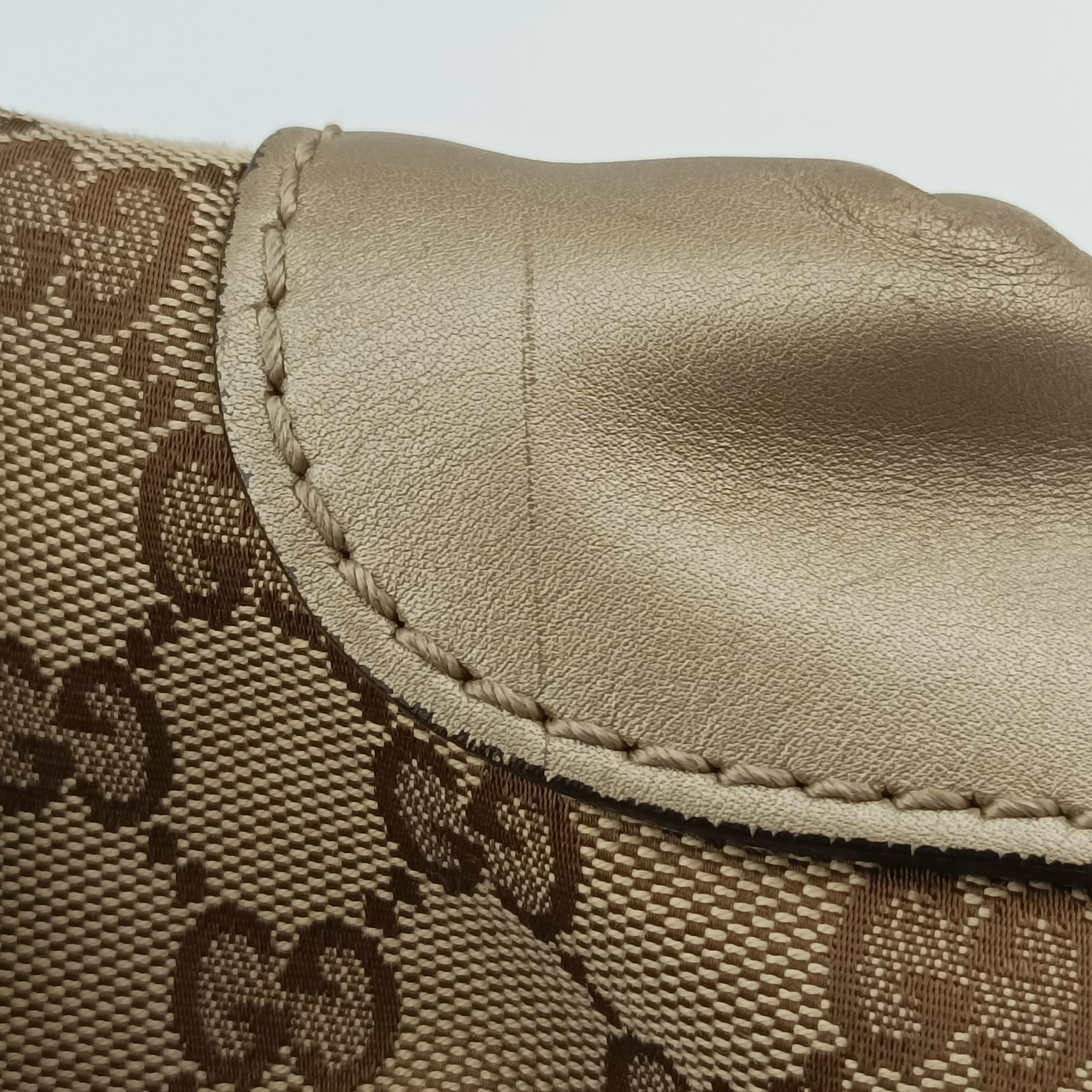 Secondhand Gucci Sukey Brown Canvas×leather 247902 shoulderbag | stylenewstar