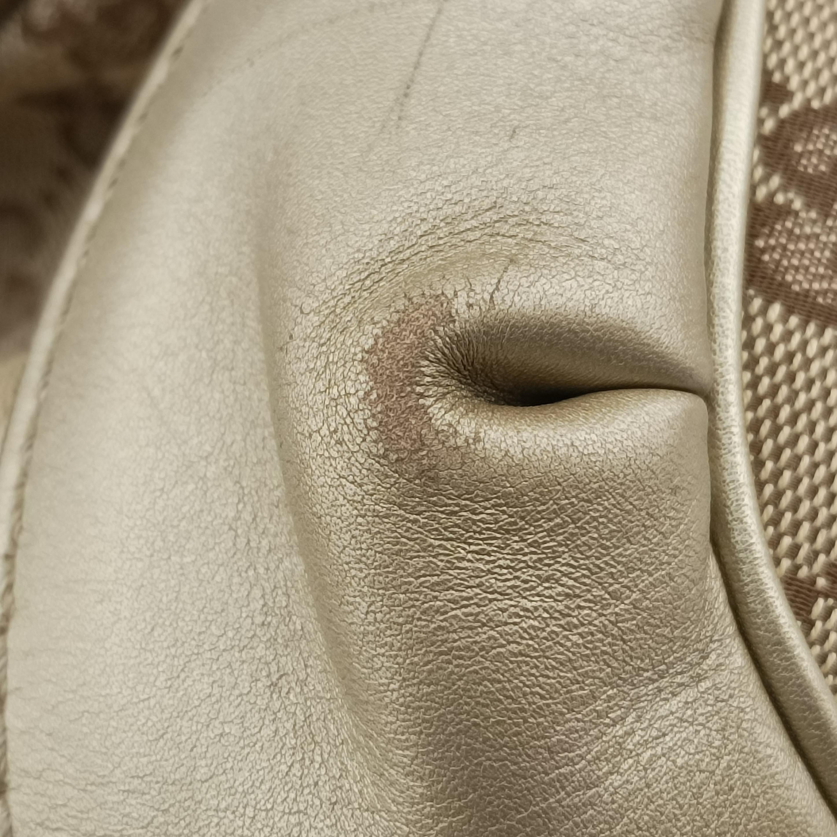 Secondhand Gucci Sukey Brown Canvas×leather 247902 shoulderbag | stylenewstar