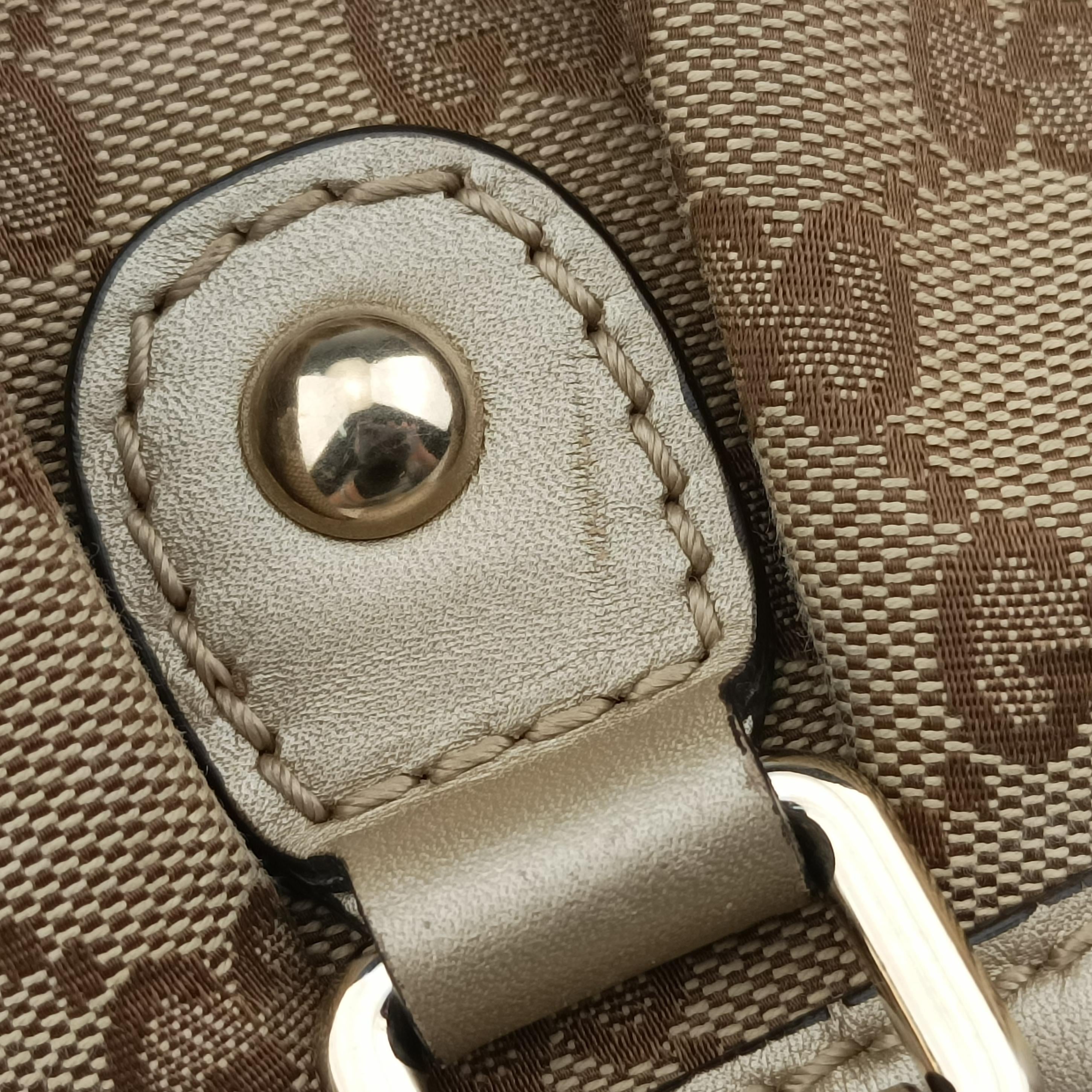Secondhand Gucci Sukey Brown Canvas×leather 247902 shoulderbag | stylenewstar