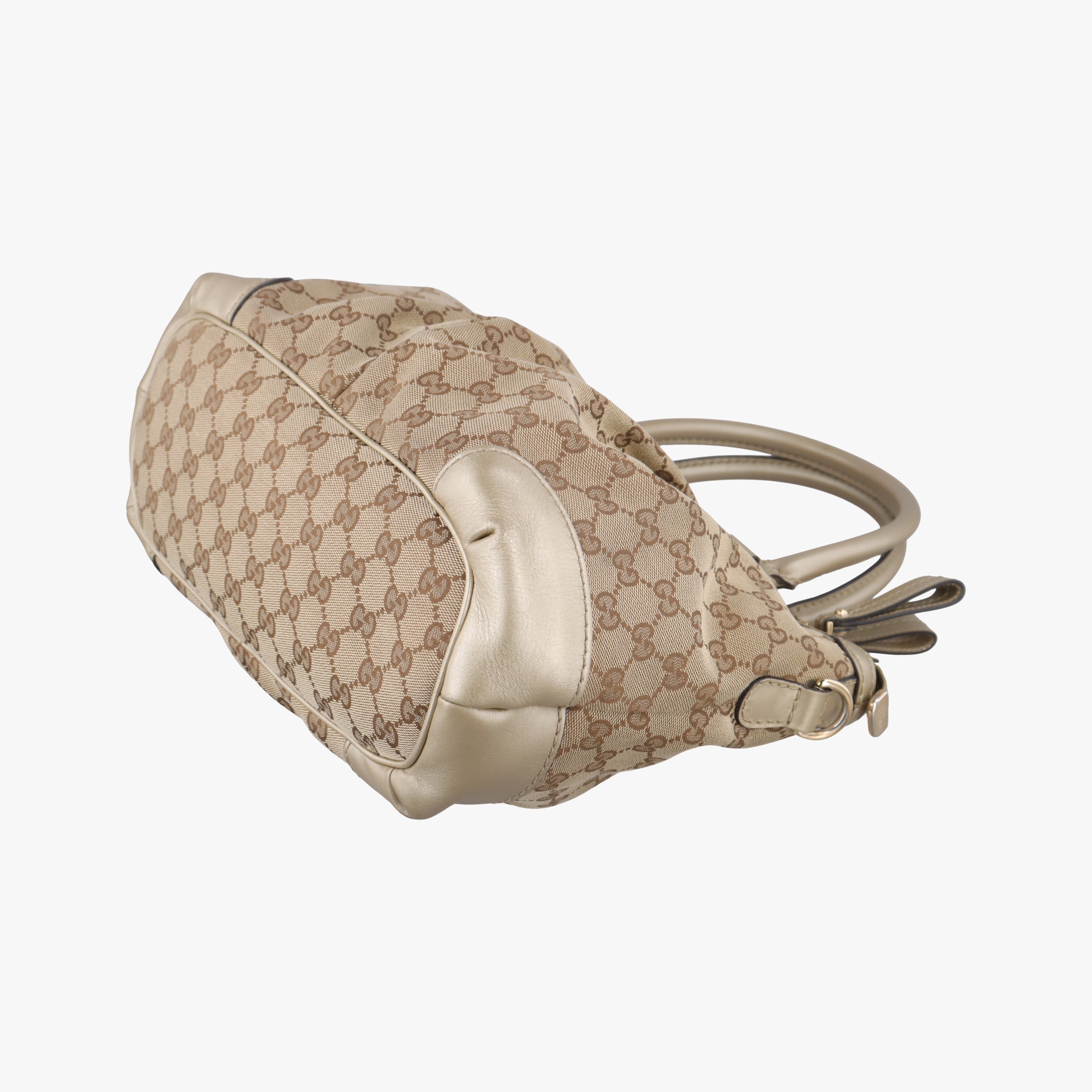 Secondhand Gucci Sukey Brown Canvas×leather 247902 shoulderbag | stylenewstar
