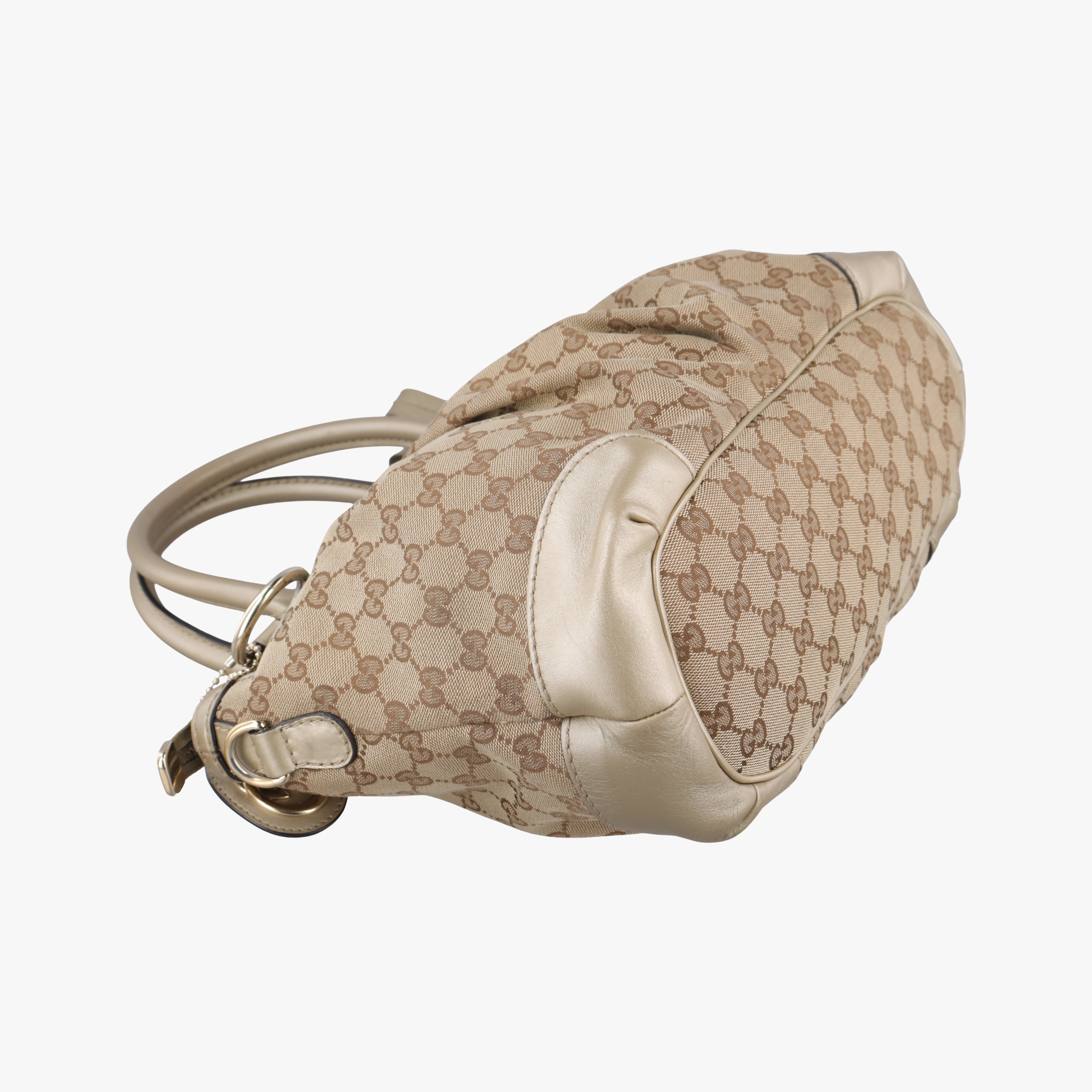 Secondhand Gucci Sukey Brown Canvas×leather 247902 shoulderbag | stylenewstar