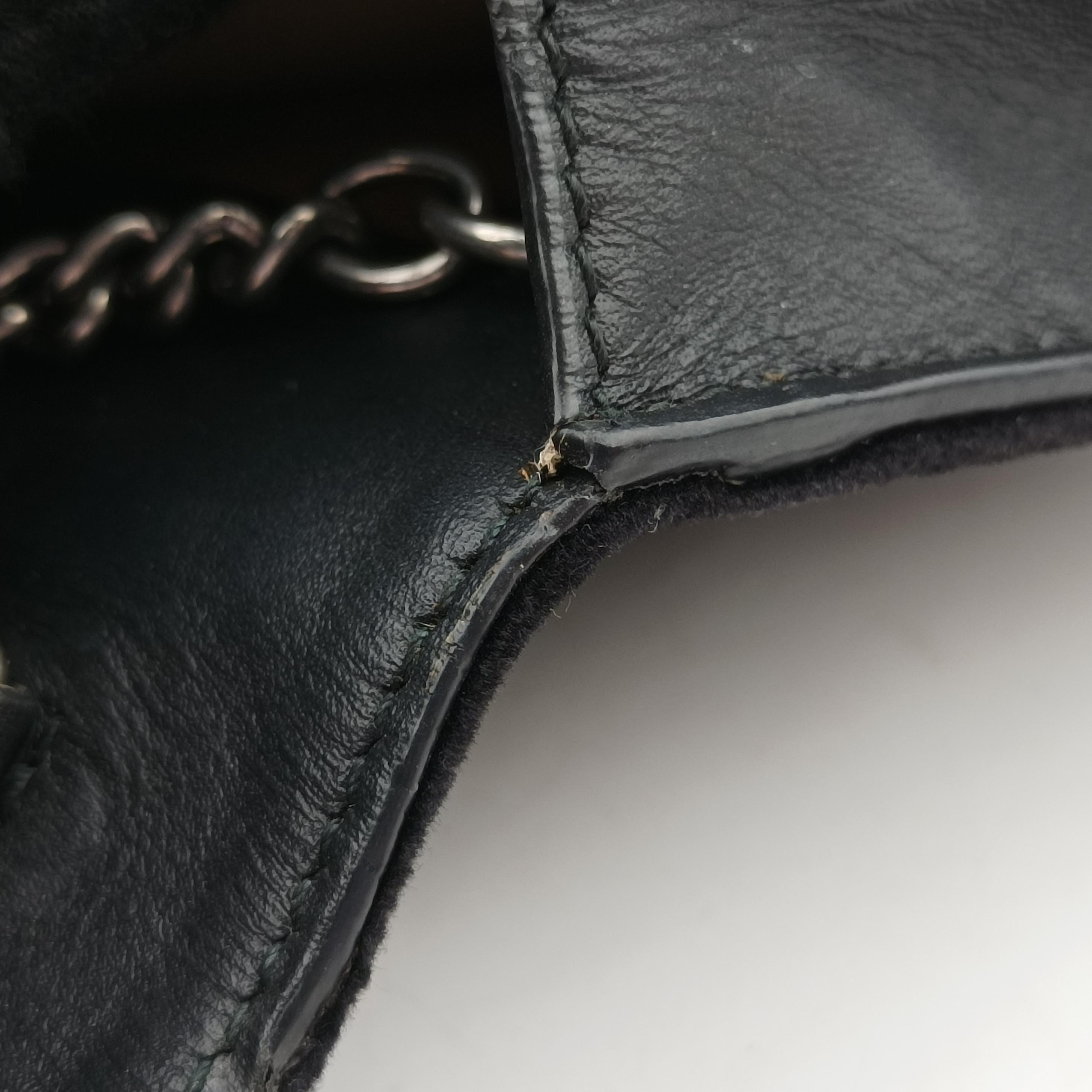 Pre-owned Gucci Dionysus Black velour 476432 shoulderbag | stylenewstar