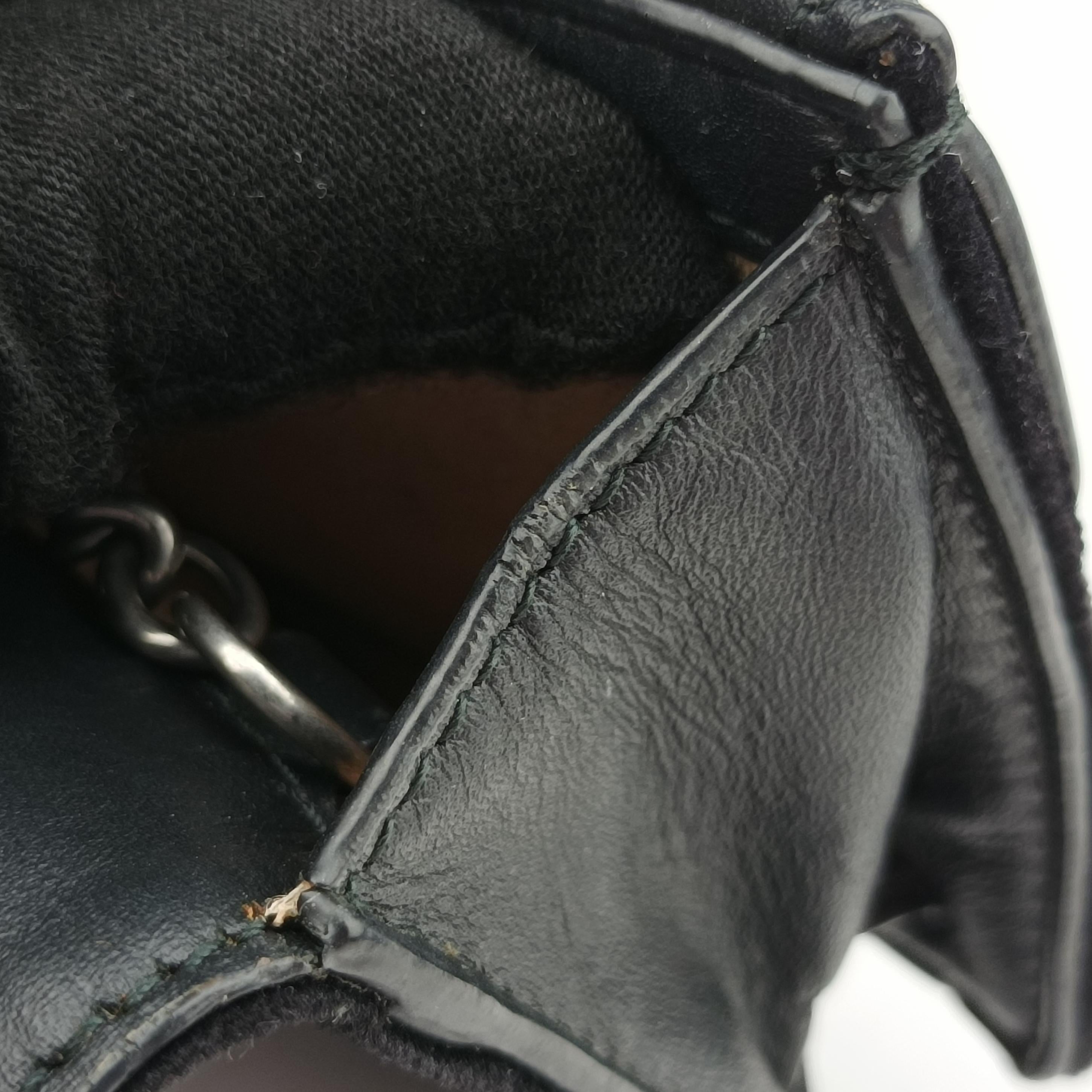 Pre-owned Gucci Dionysus Black velour 476432 shoulderbag | stylenewstar